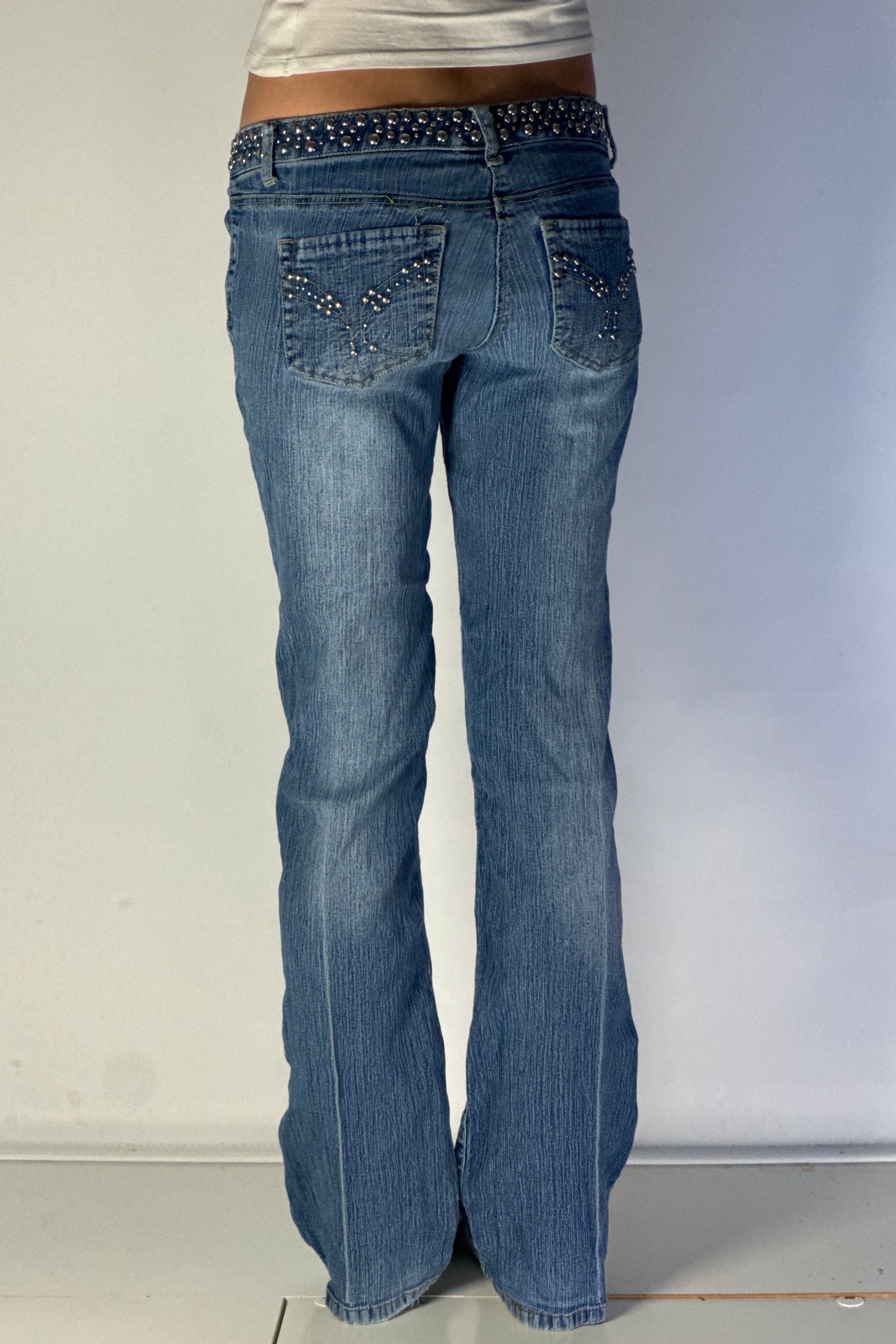 Lågmidjade jeans stl: XS