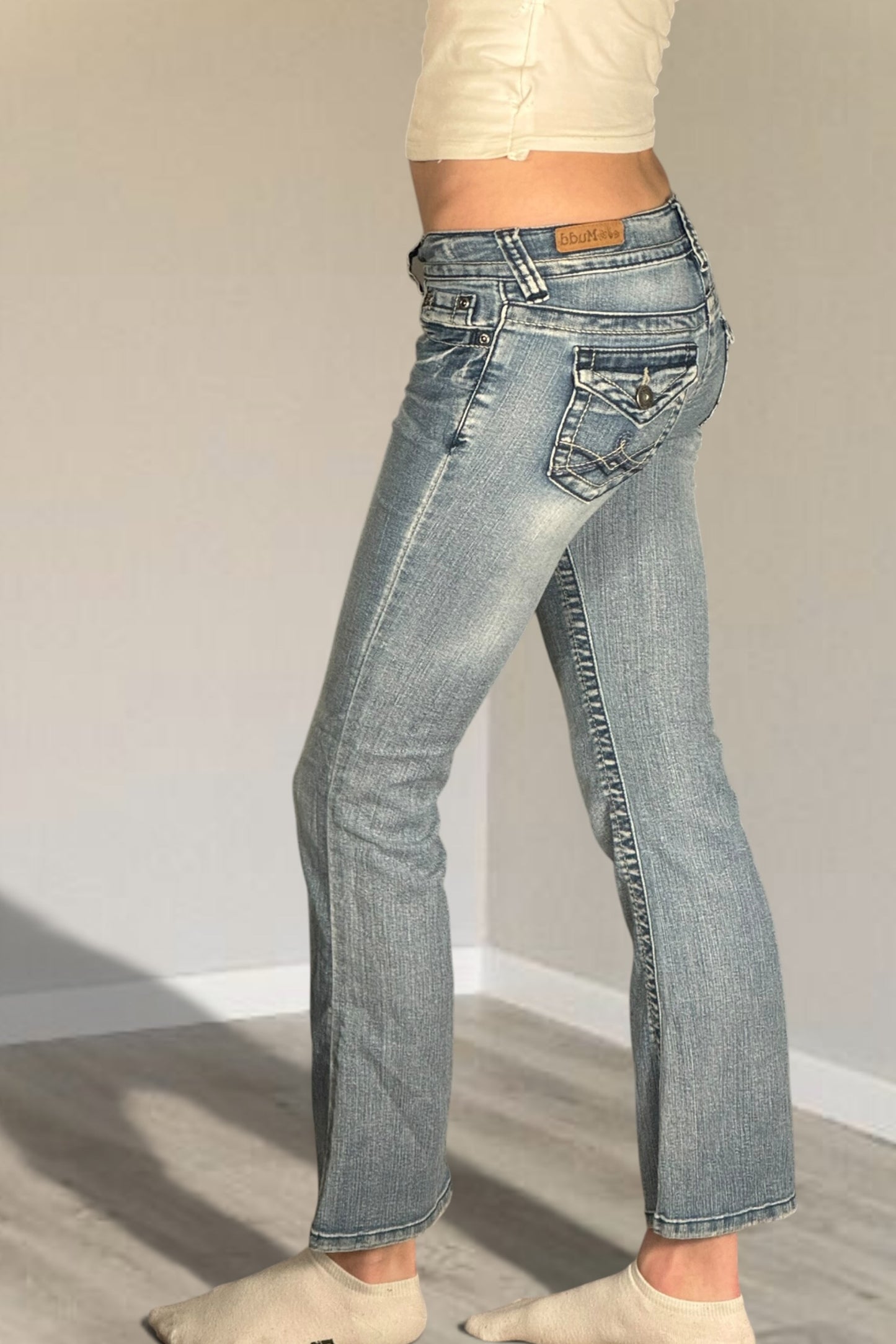 Lågmidjade jeans stl: XXS