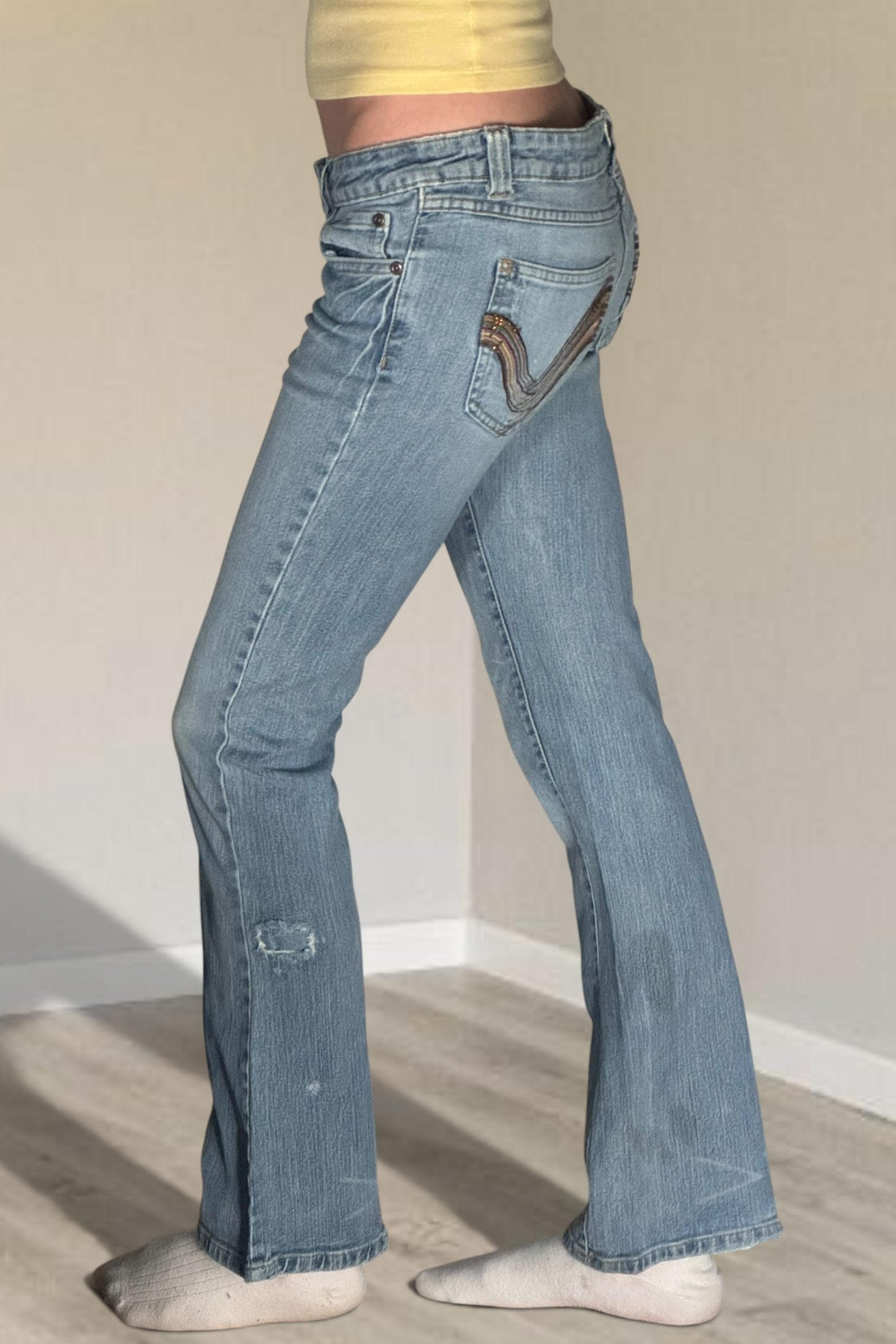 Lågmidjade jeans stl: XS