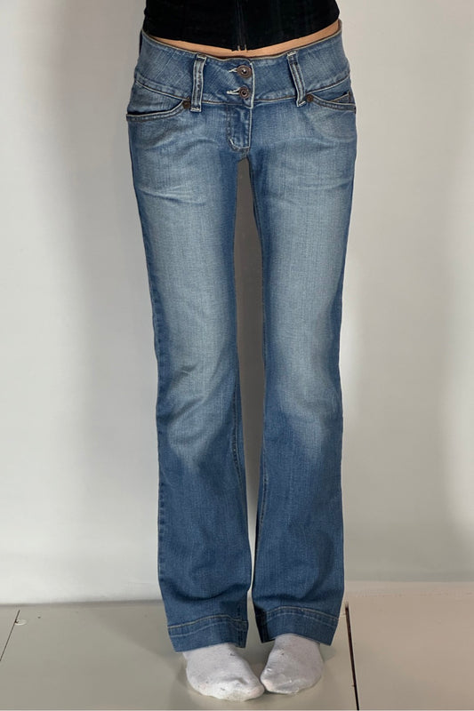 Lågmidjade jeans stl: S