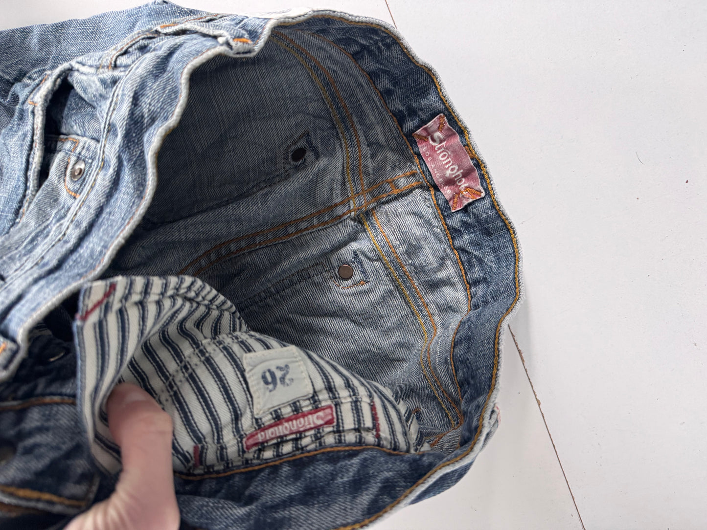 Lågmidjade jeans stl: XS