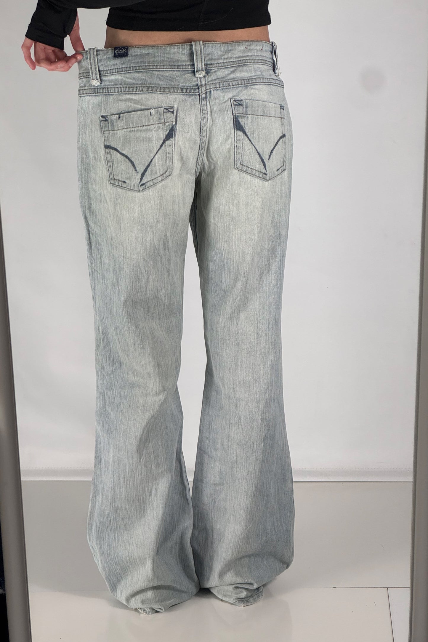 Lågmidjade jeans stl: M