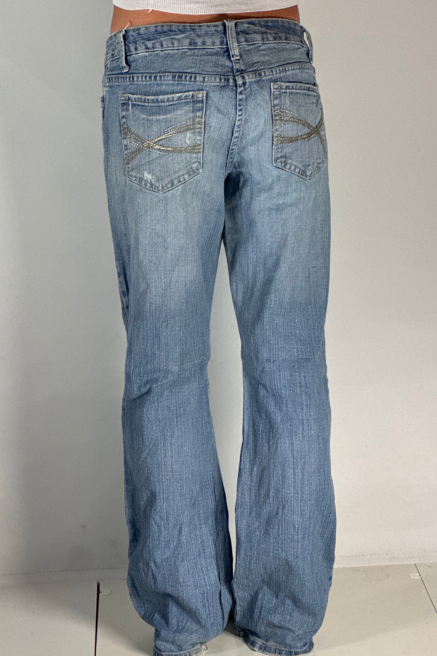Lågmidjade jeans stl: M