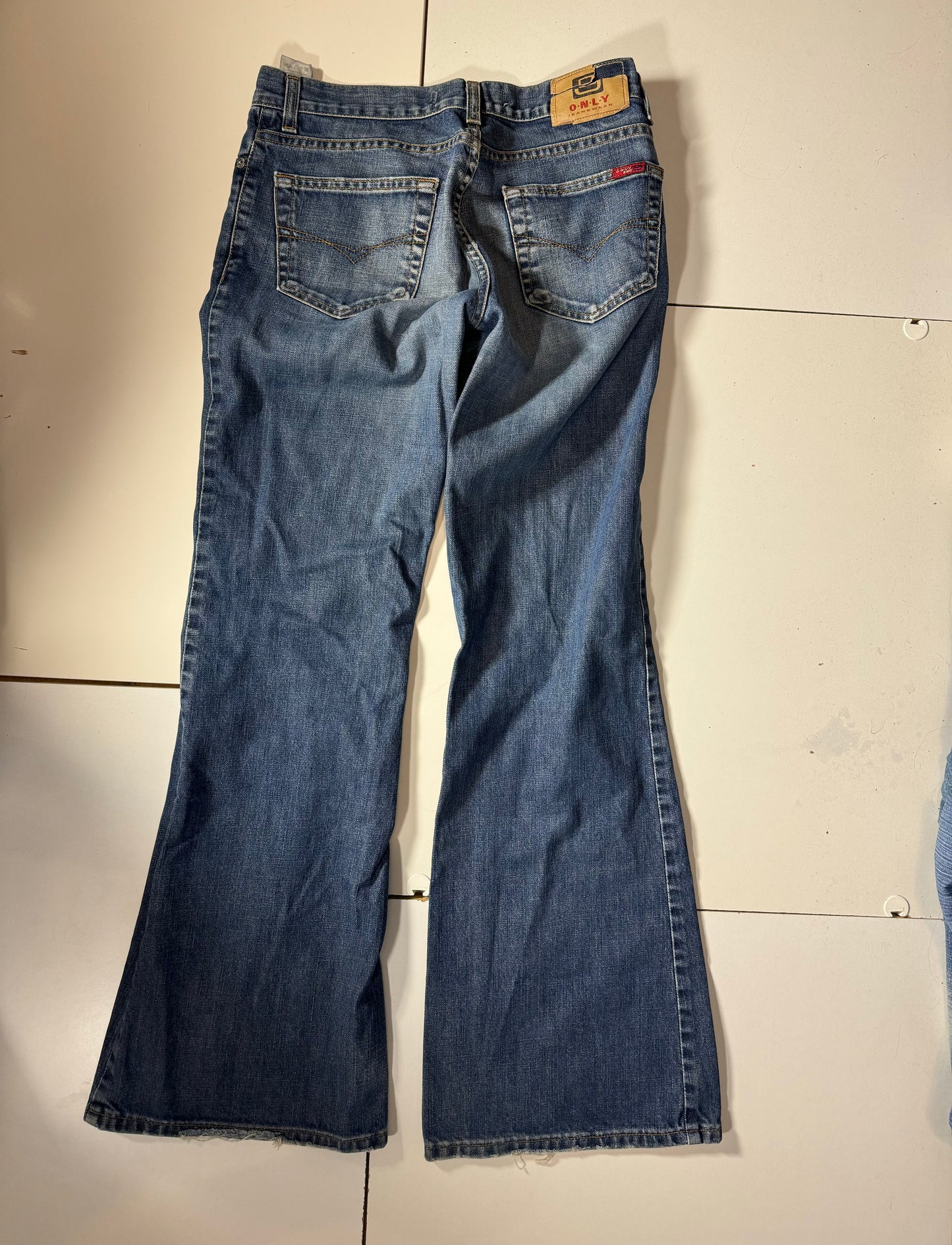 Lågmidjade jeans stl: S