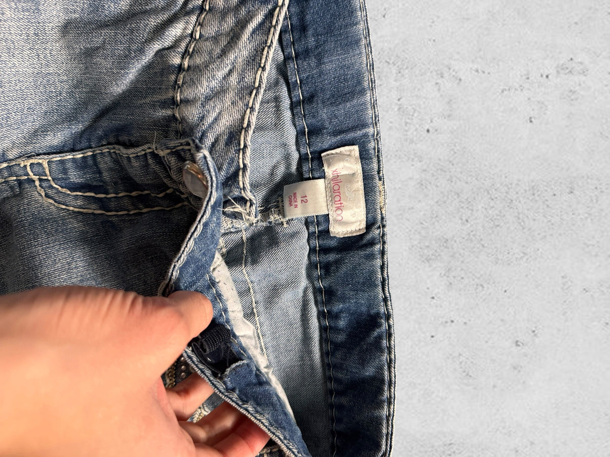 Lågmidjade jeans stl: XXS