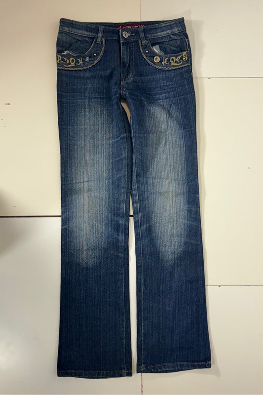 Lågmidjade jeans stl: XXS