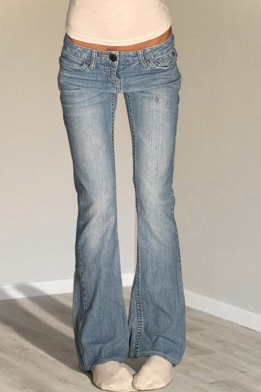 Lågmidjade jeans stl: XS
