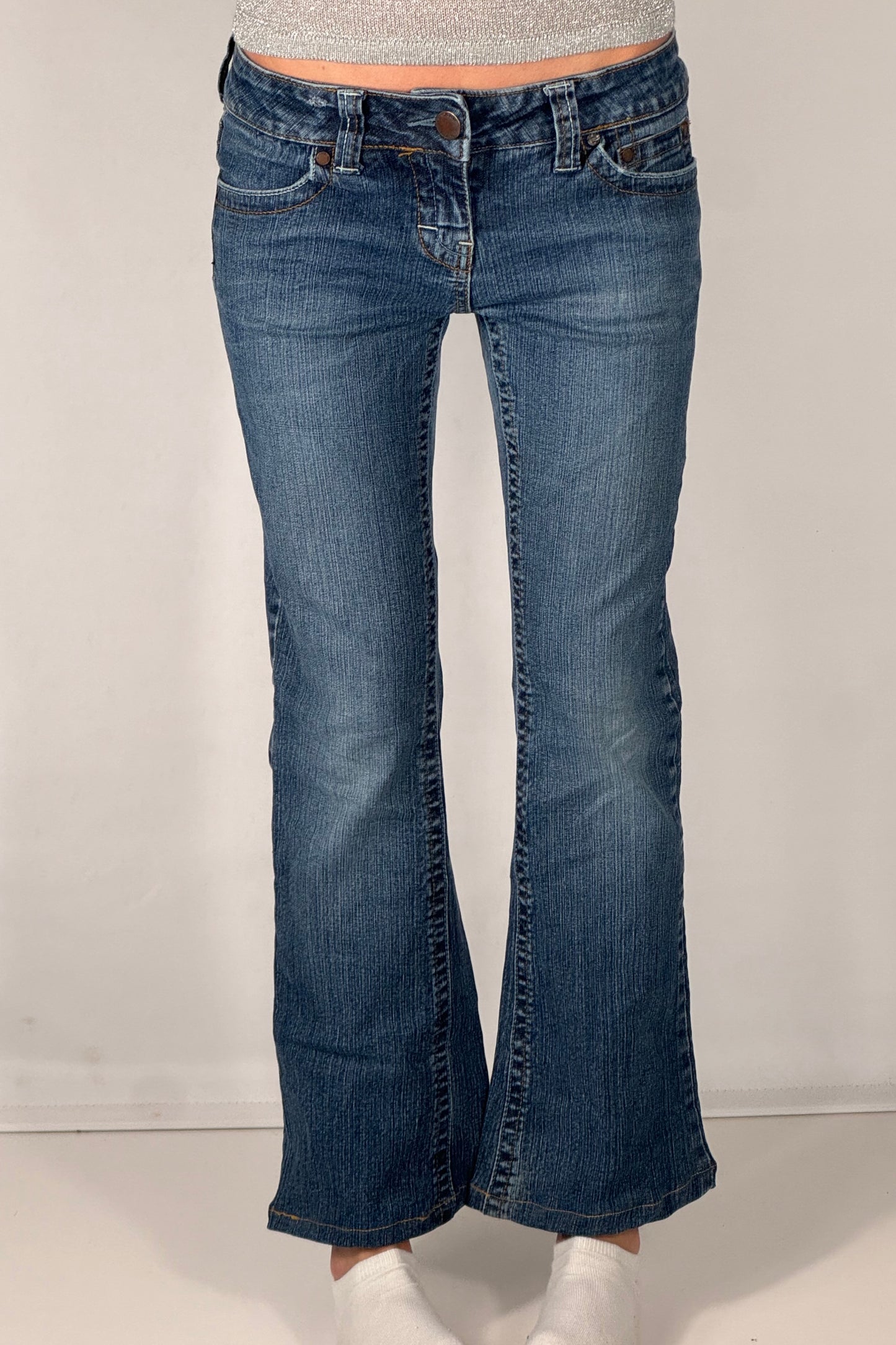 Lavlivede jeans str: XS