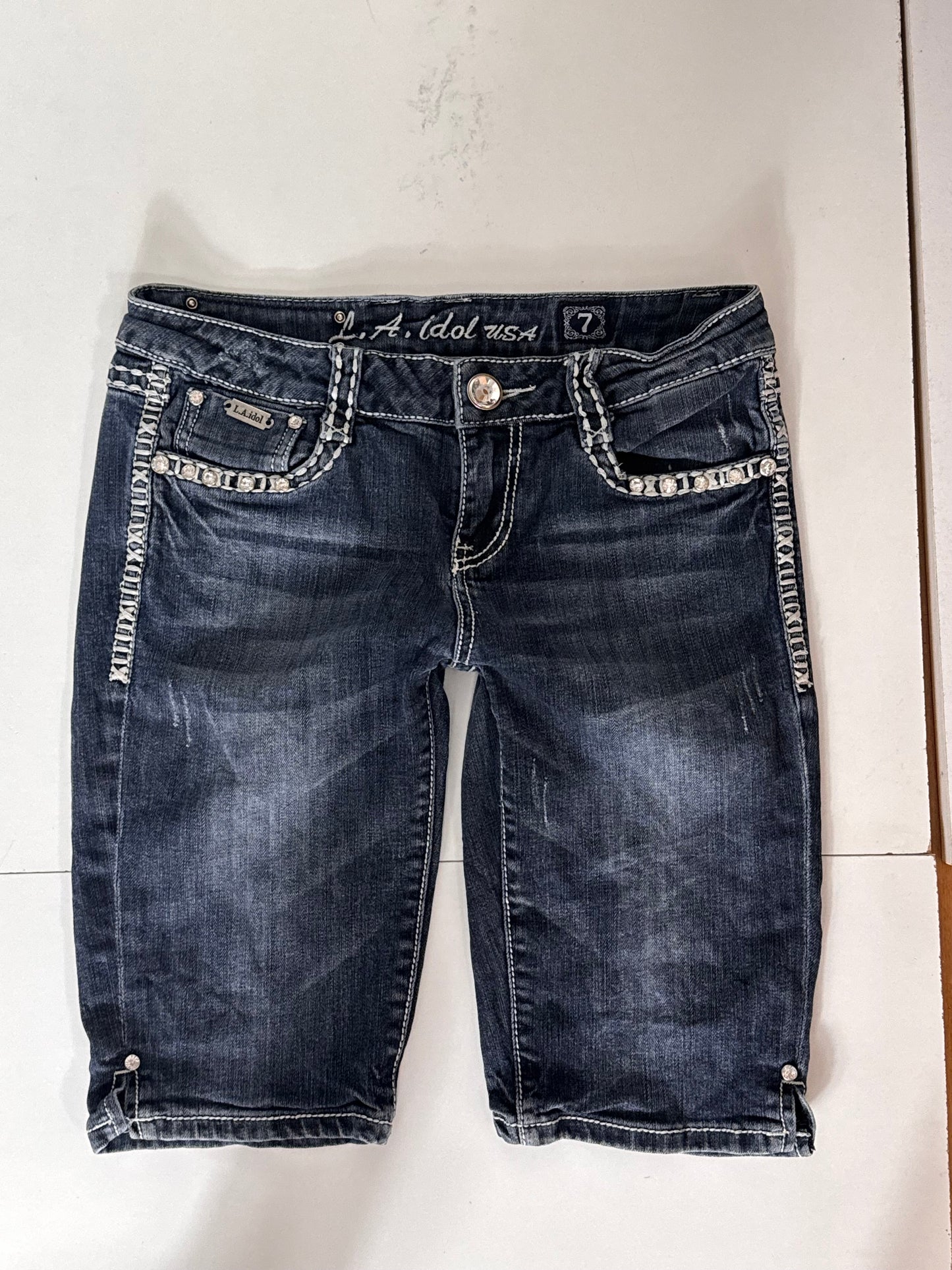 L.A idol jeans shorts stl: XS/S