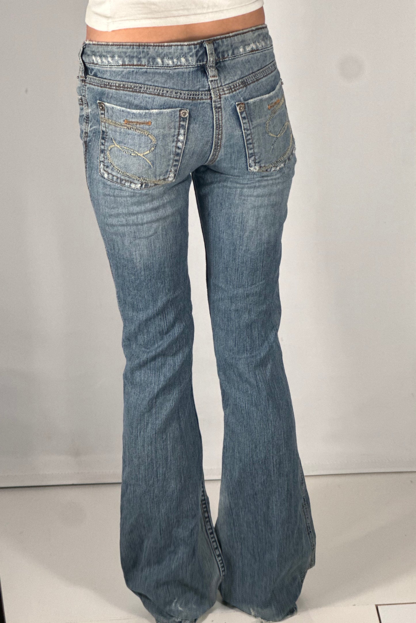 Lavtaljede jeans str: XS