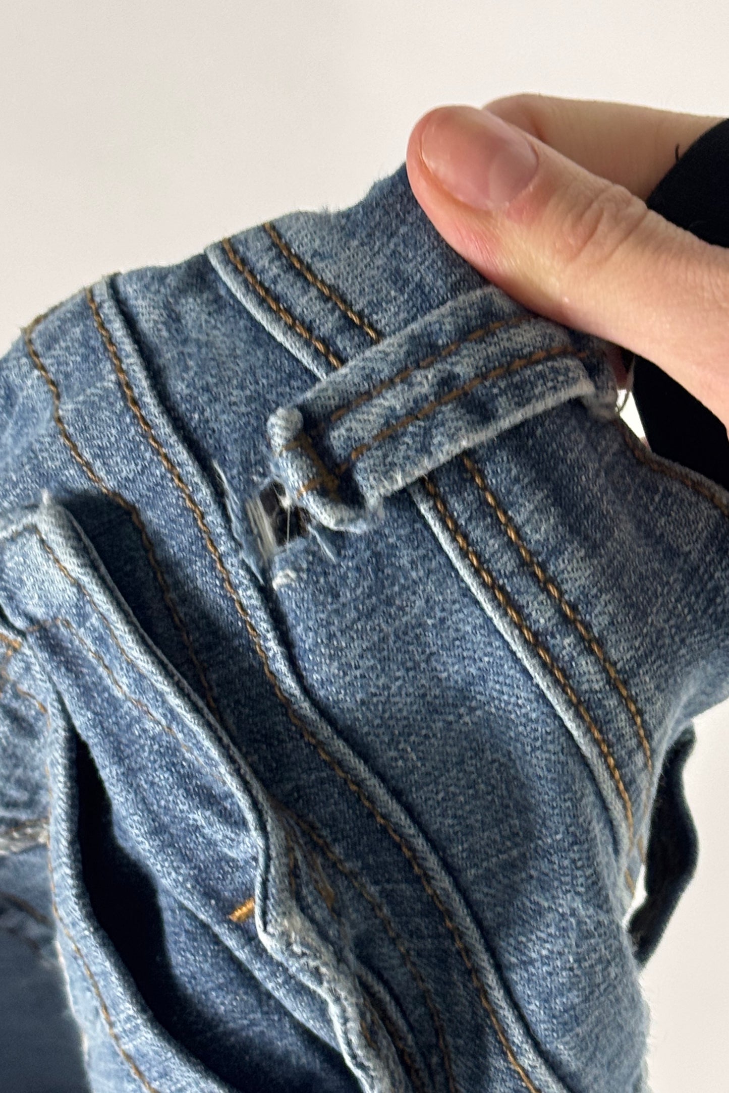 Lågmidjade jeans stl: XS