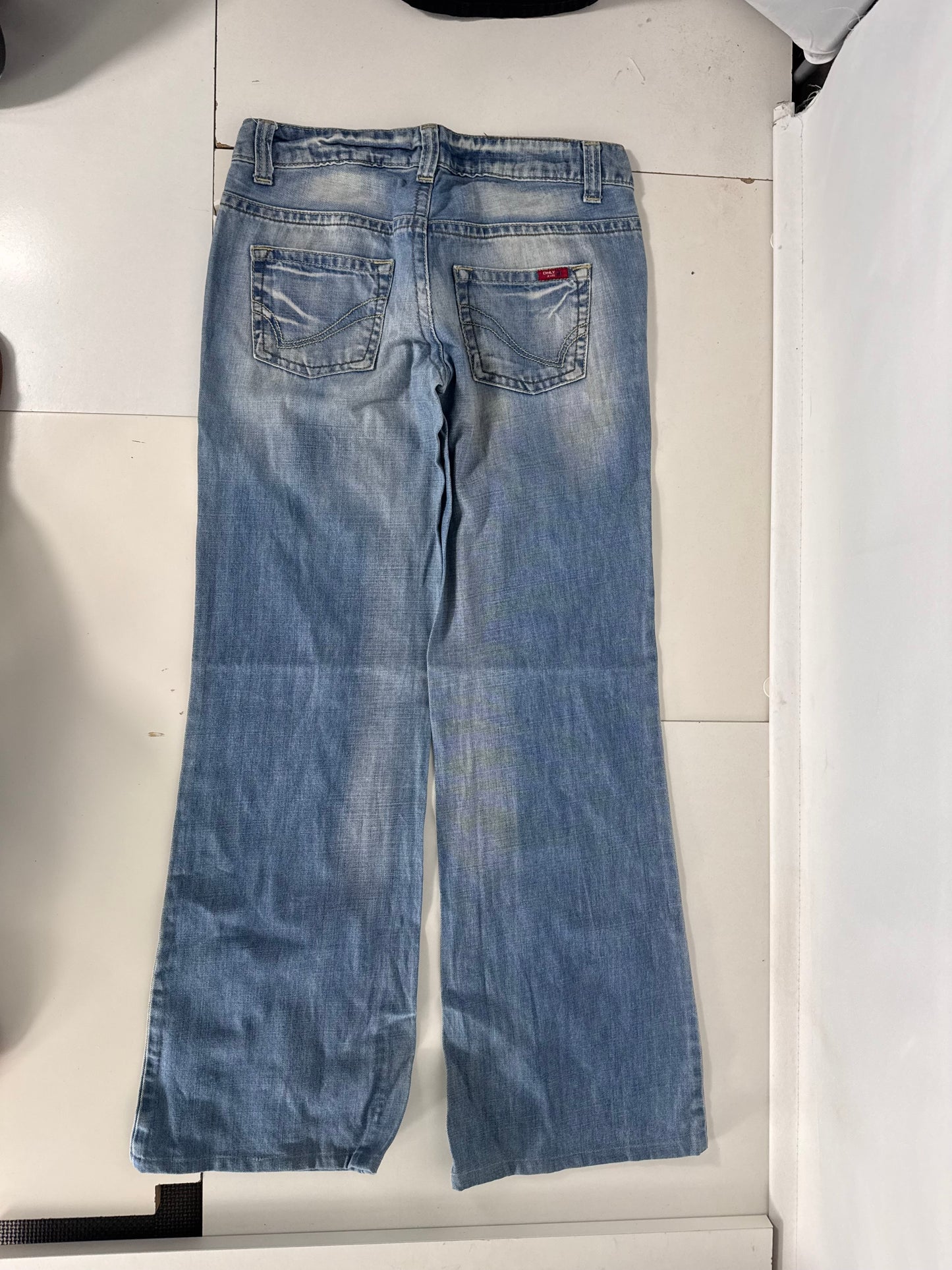 Lågmidjade jeans stl: S