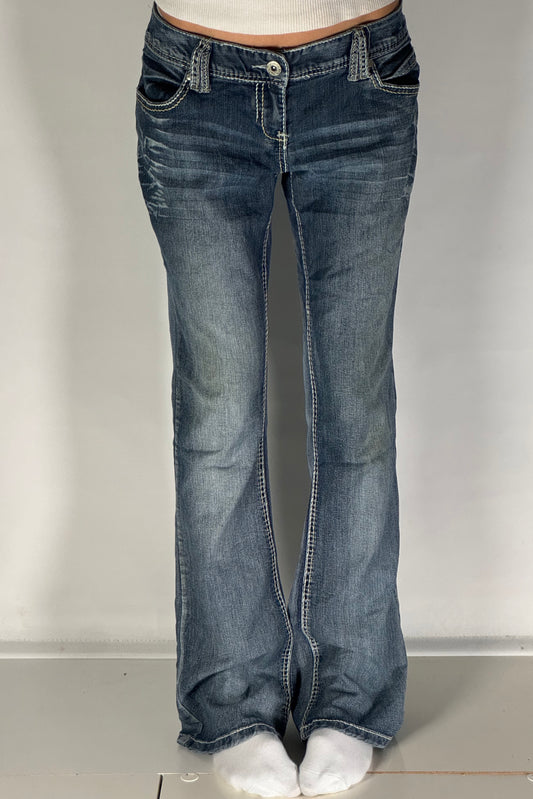 Lågmidjade jeans stl: S