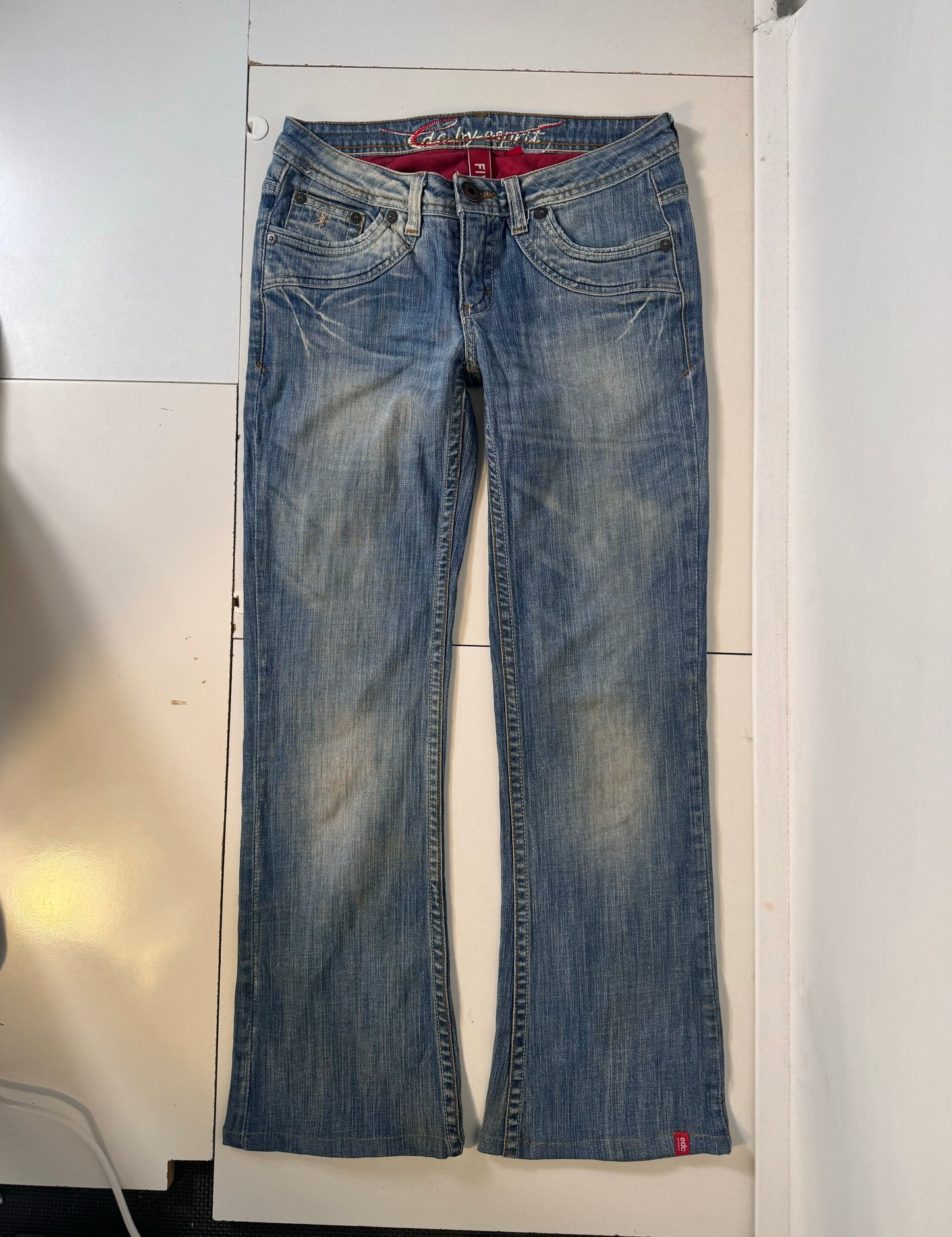 Lågmidjade jeans stl: S