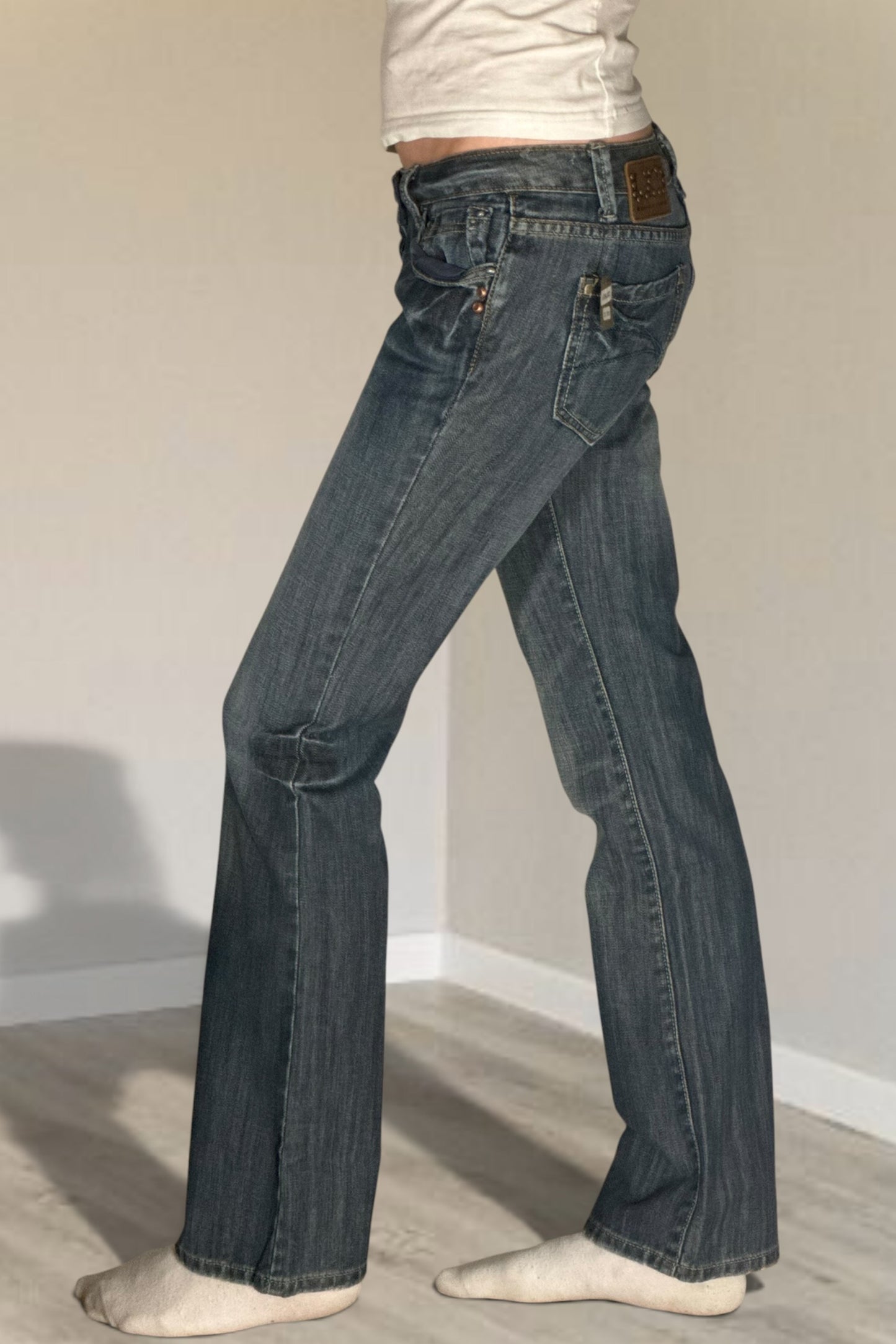 Lågmidjade jeans stl: XXS