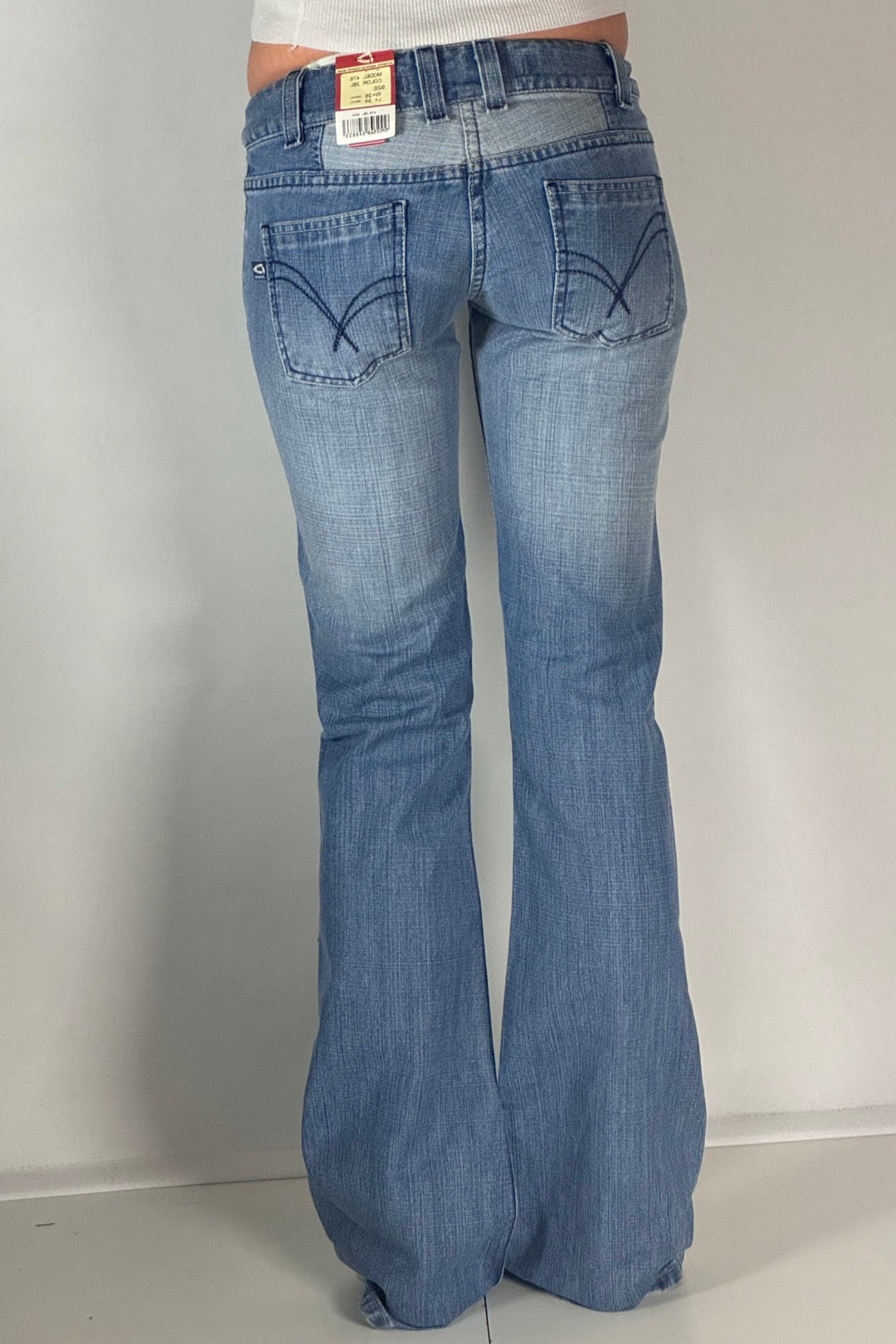Lågmidjade jeans stl: XXS (W27/L34)