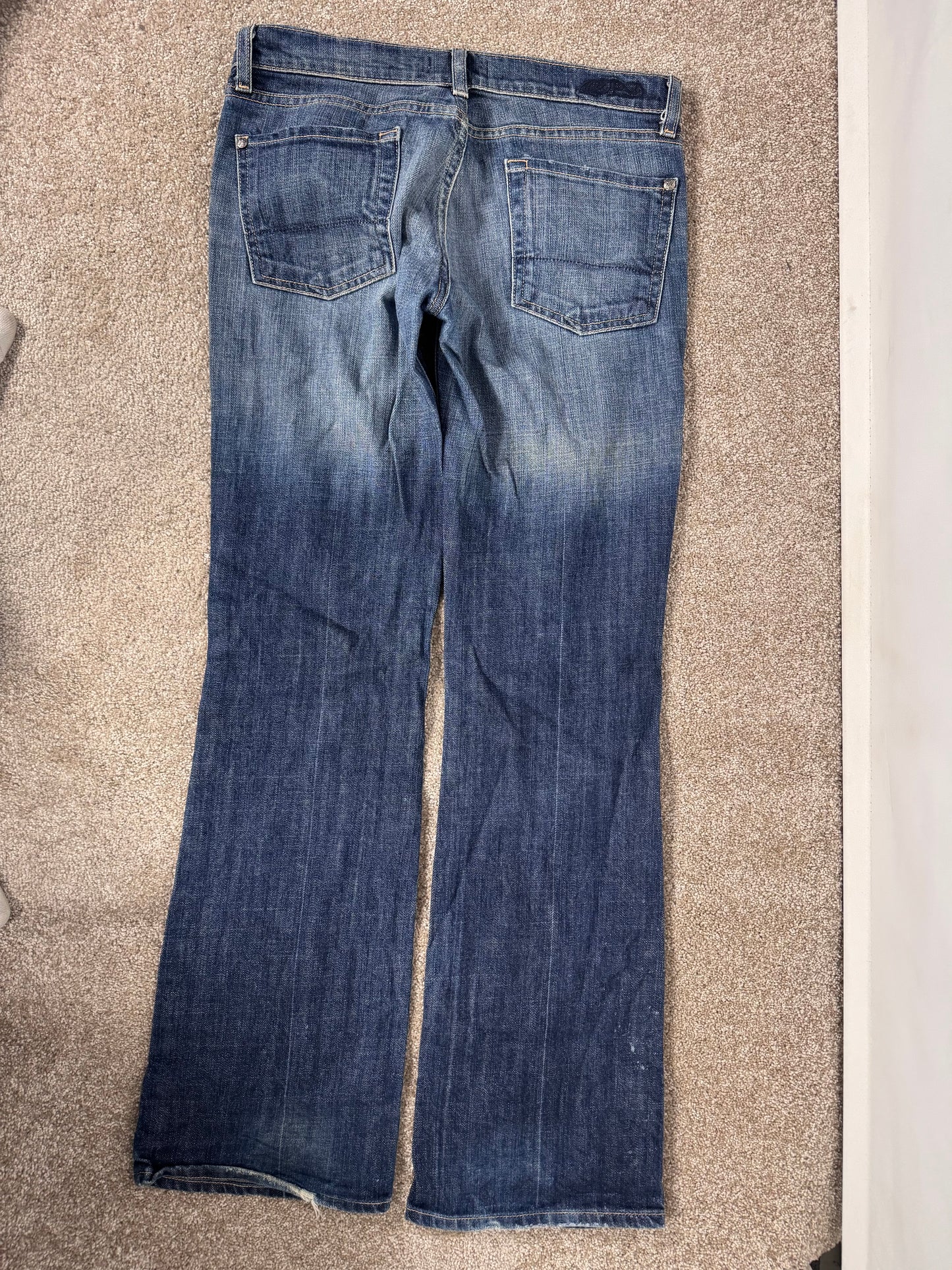 Lågmidjade jeans stl: S