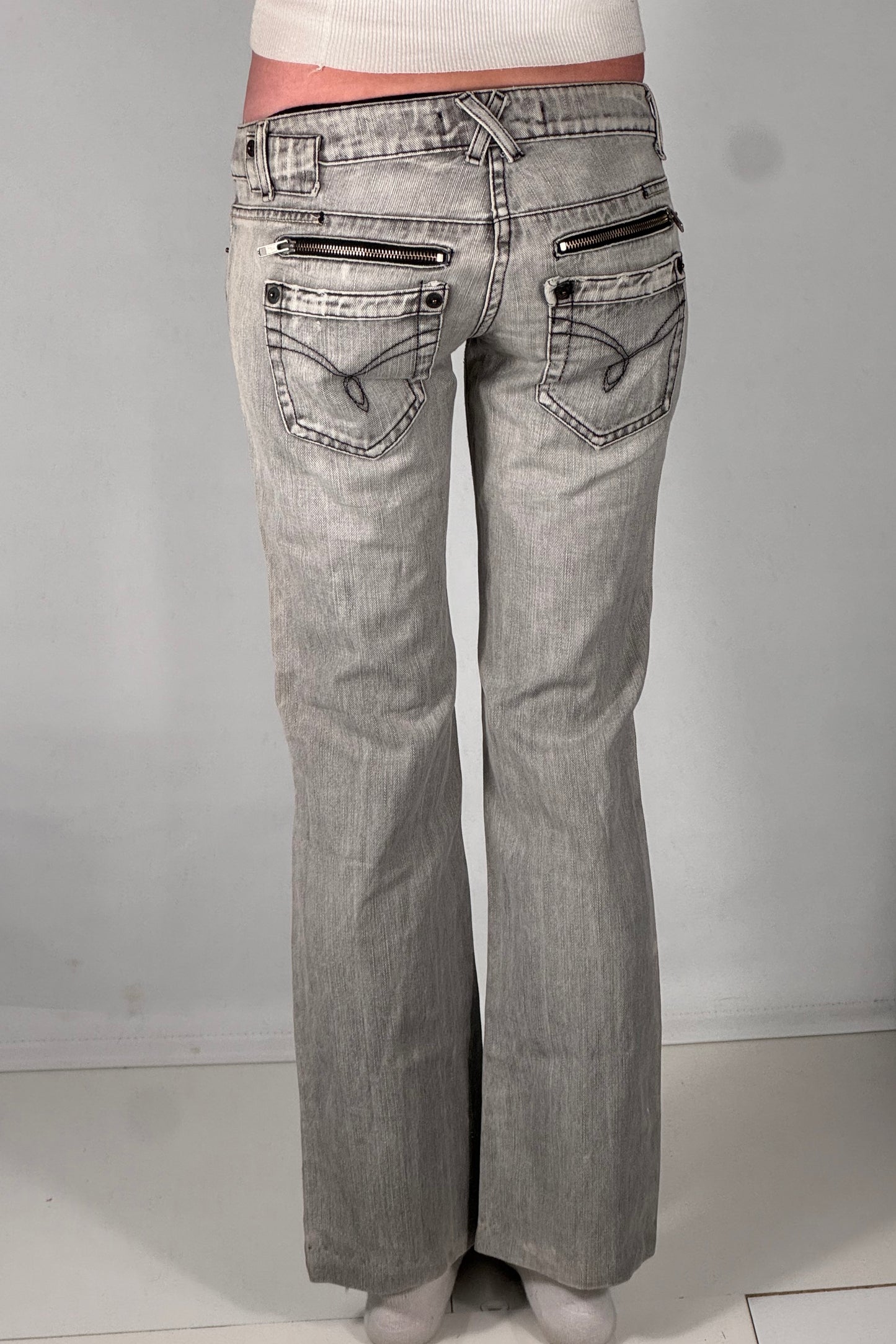 Lågmidjade jeans stl: XS