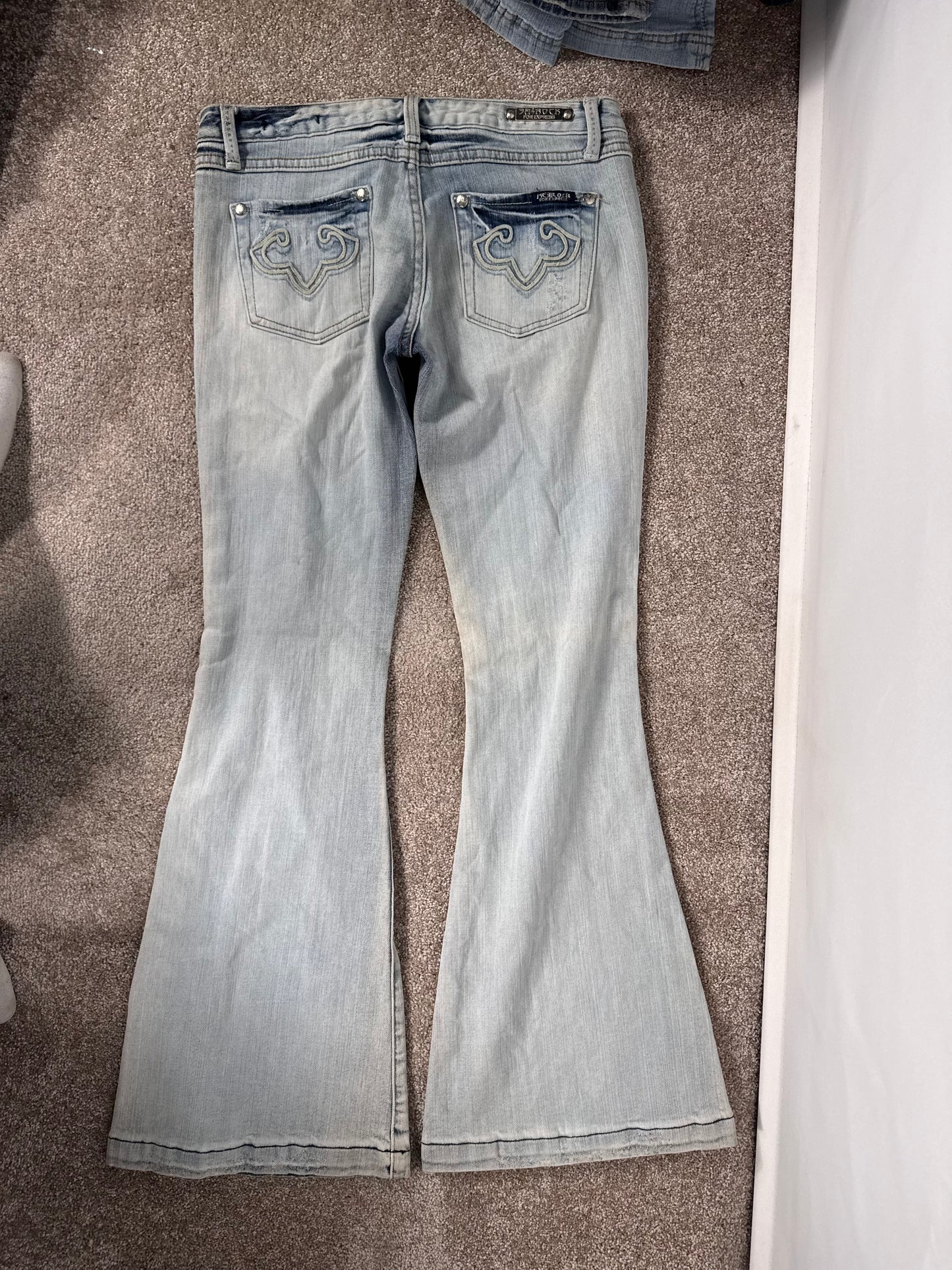 Lågmidjade jeans stl: M