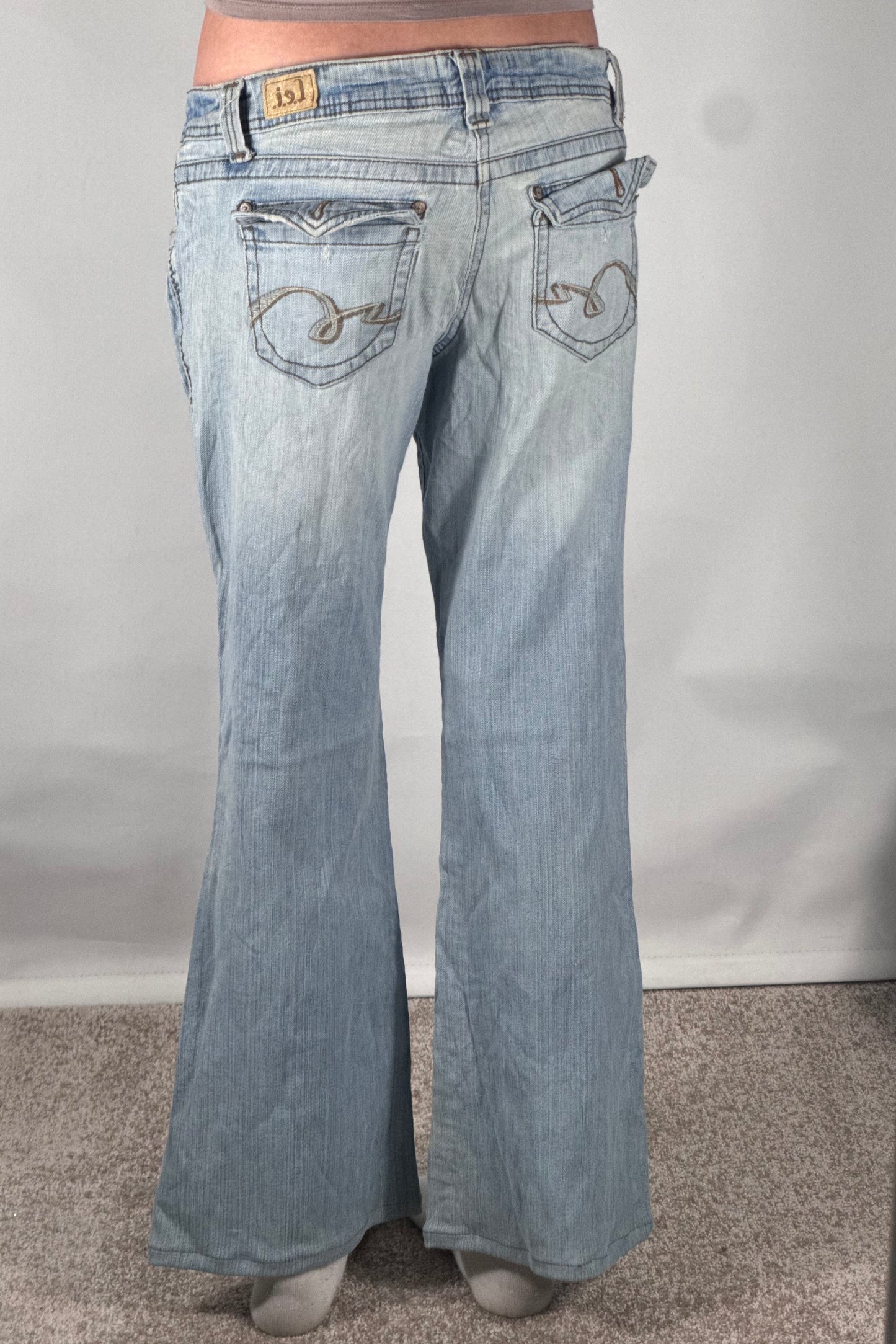 Lågmidjade jeans stl: M