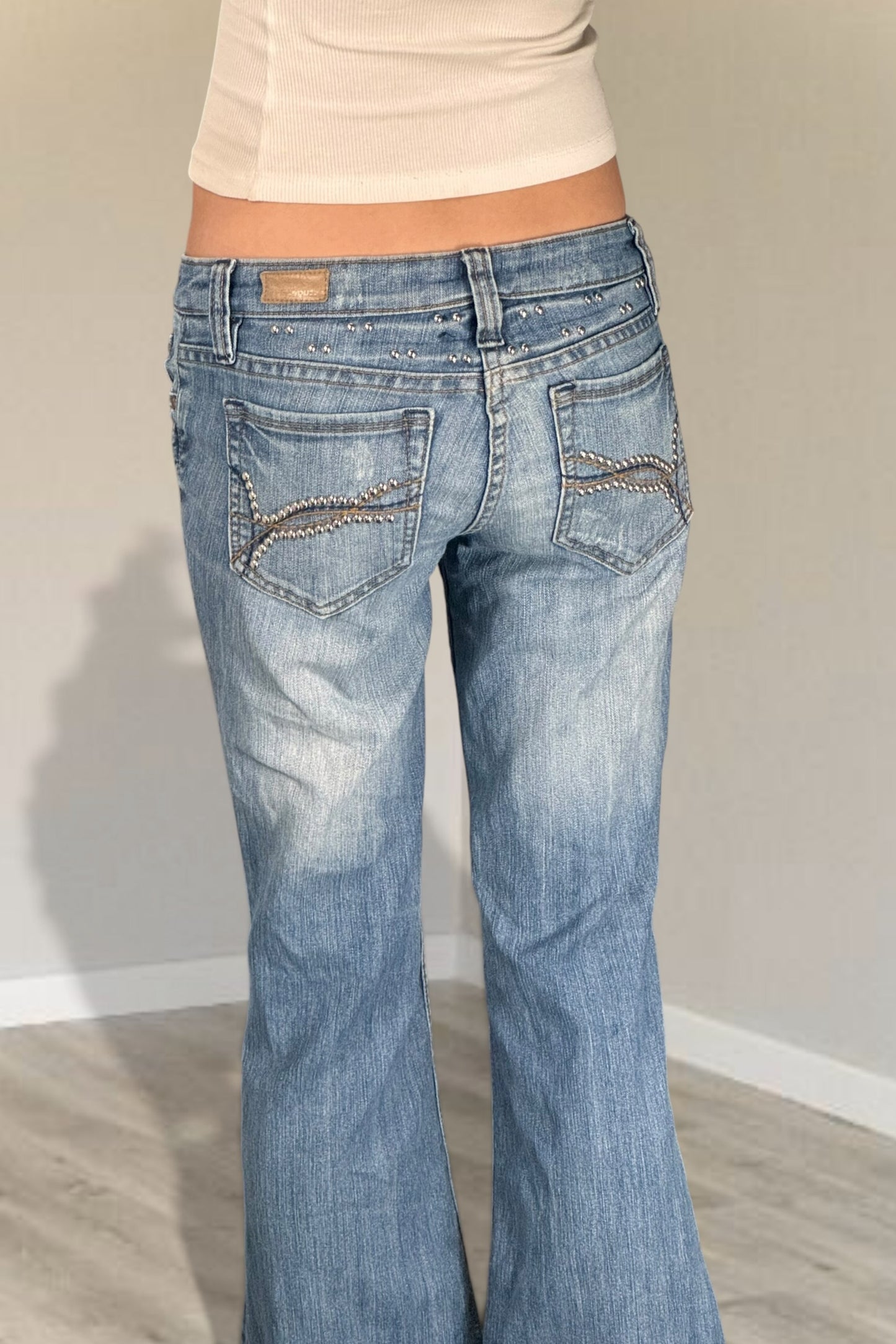 Lågmidjade jeans stl: XS/S