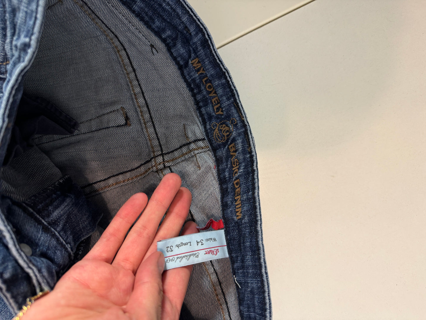 Lågmidjade jeans stl: XS