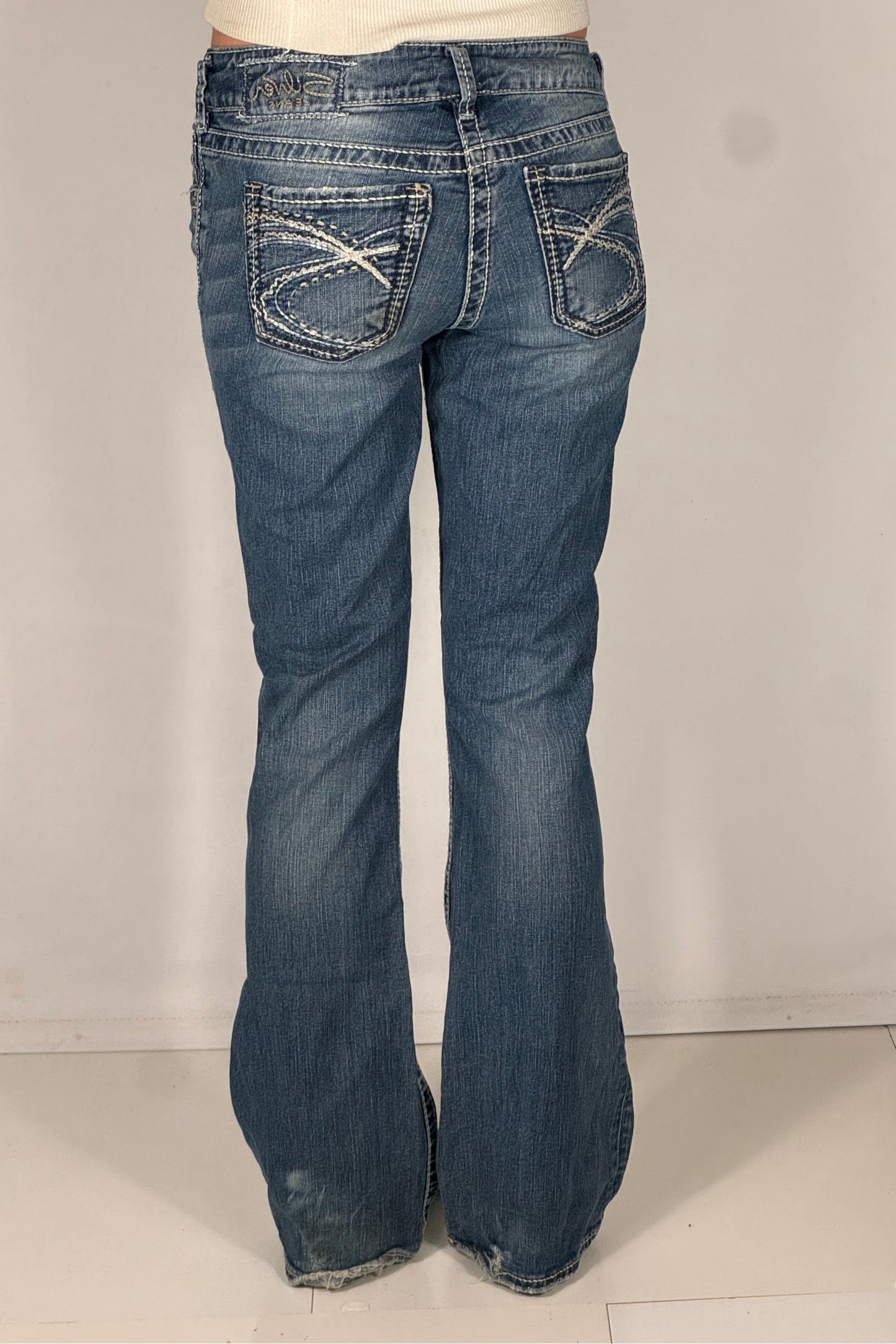 Lågmidjade jeans stl: XS