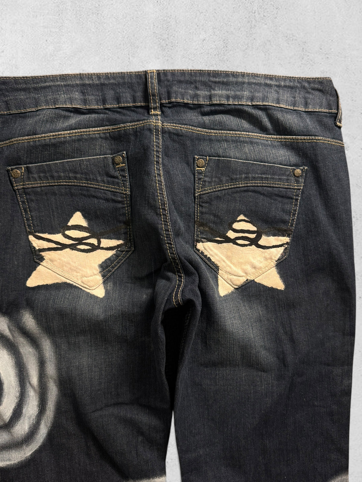 Lågmidjade jeans stl: L