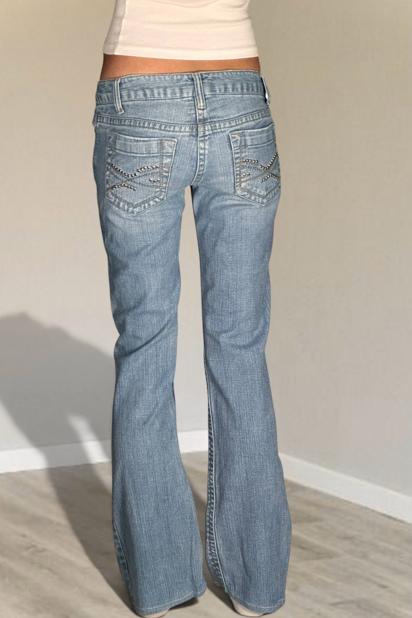 Lågmidjade jeans stl: XS