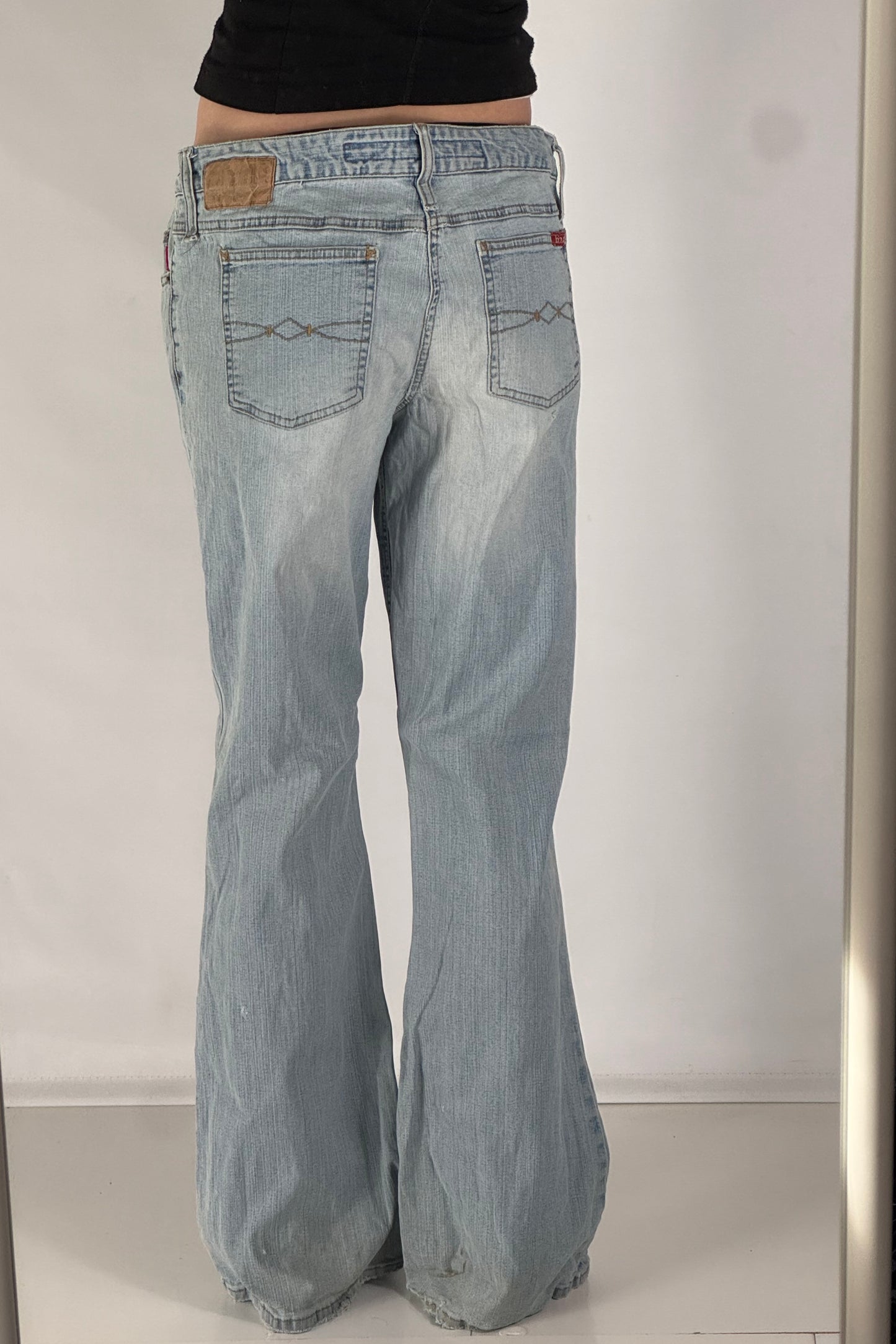 Lågmidjade jeans stl: M