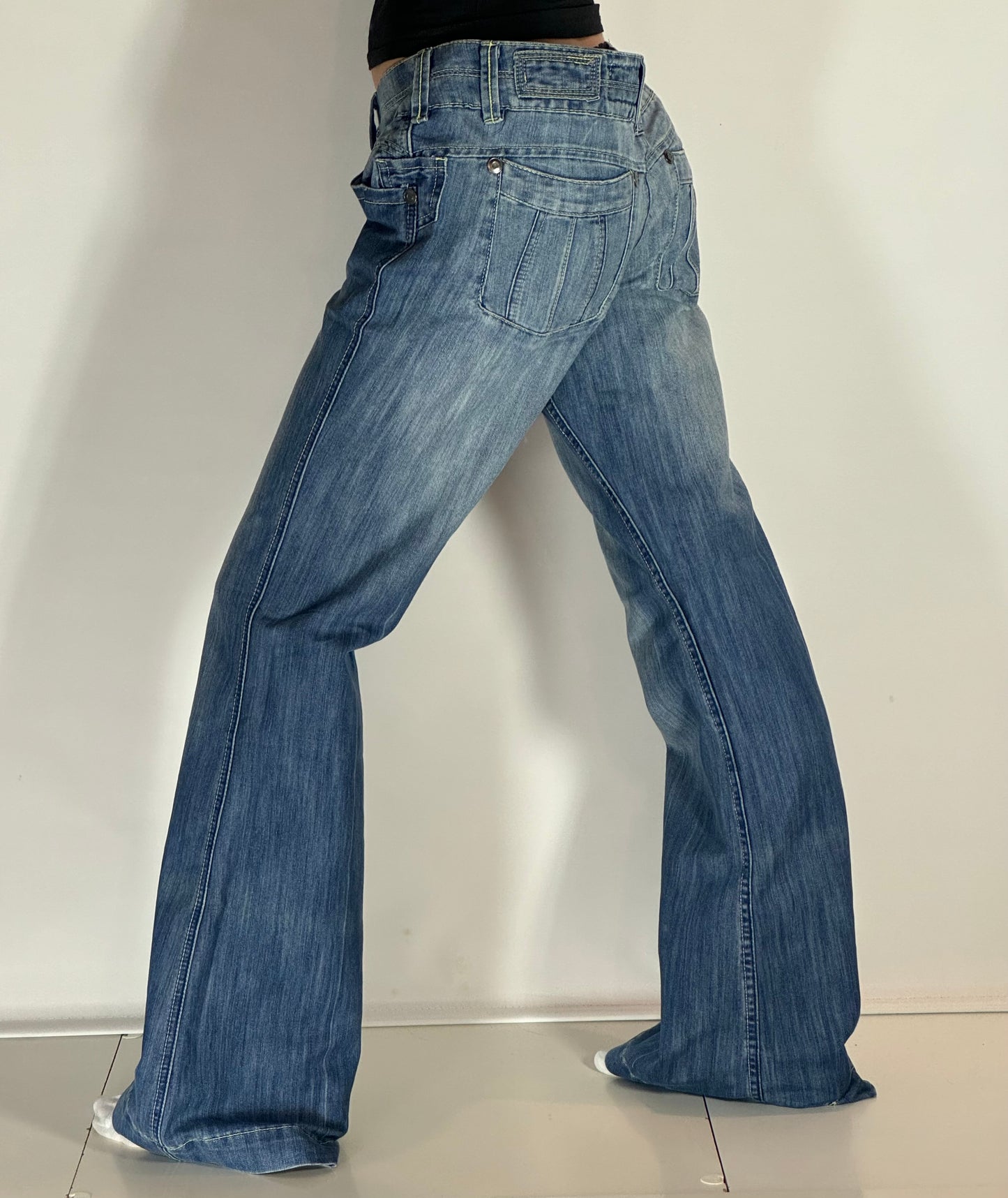 Lågmidjade jeans stl: M/L