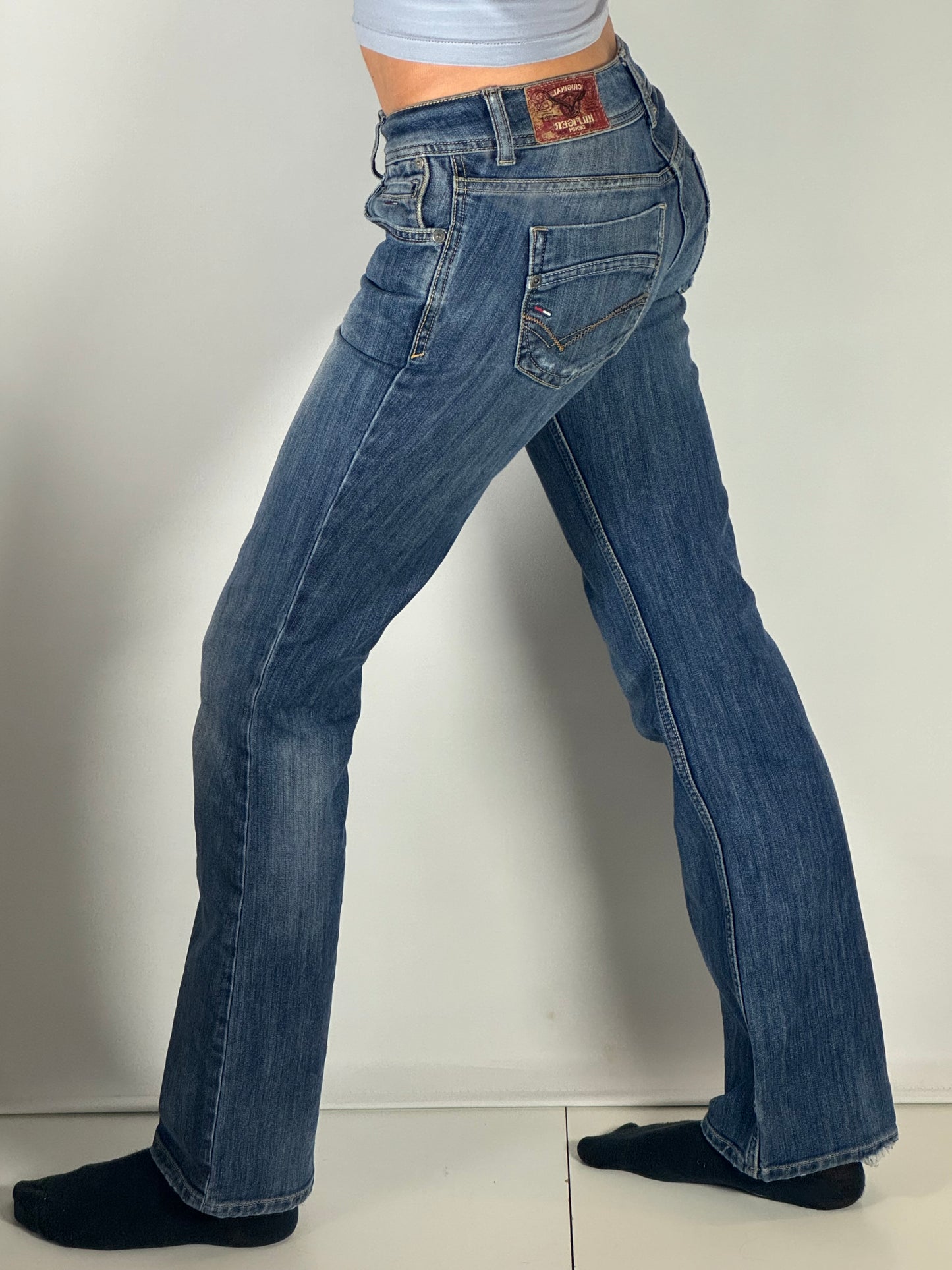 Lågmidjade jeans stl: XS