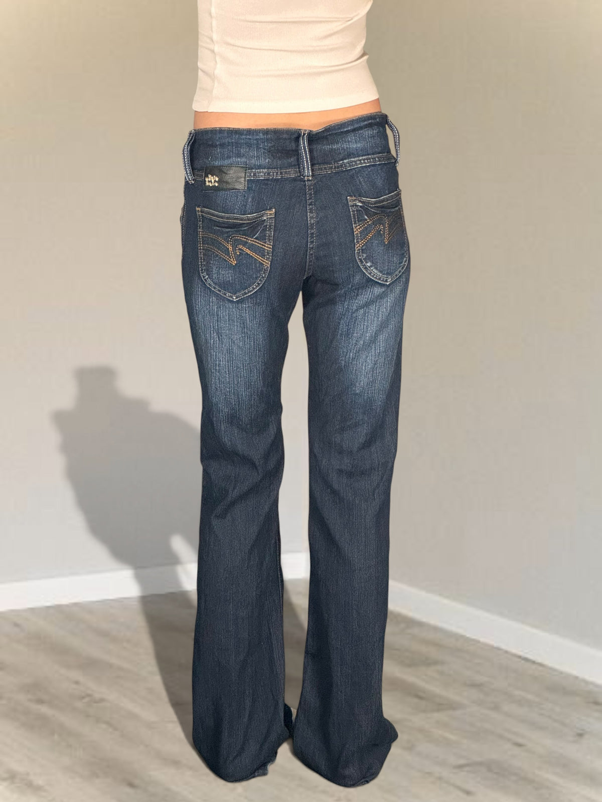 Lågmidjade jeans stl: S
