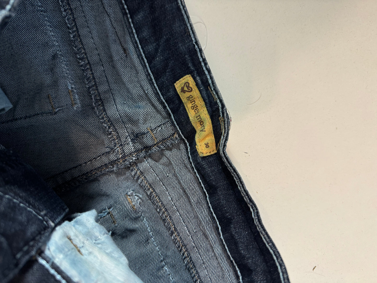 Lågmidjade jeans stl: XS