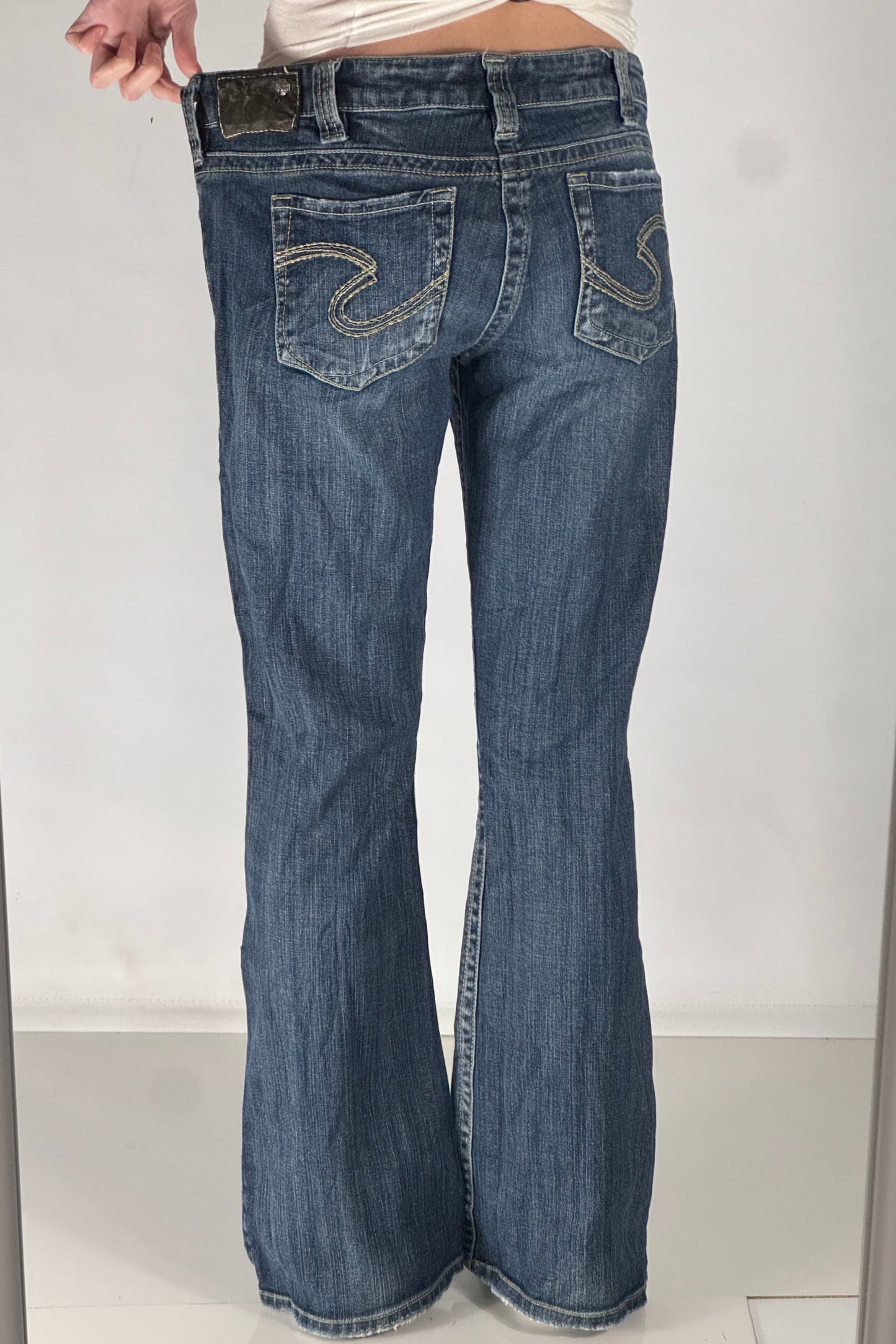 Lågmidjade jeans stl: M