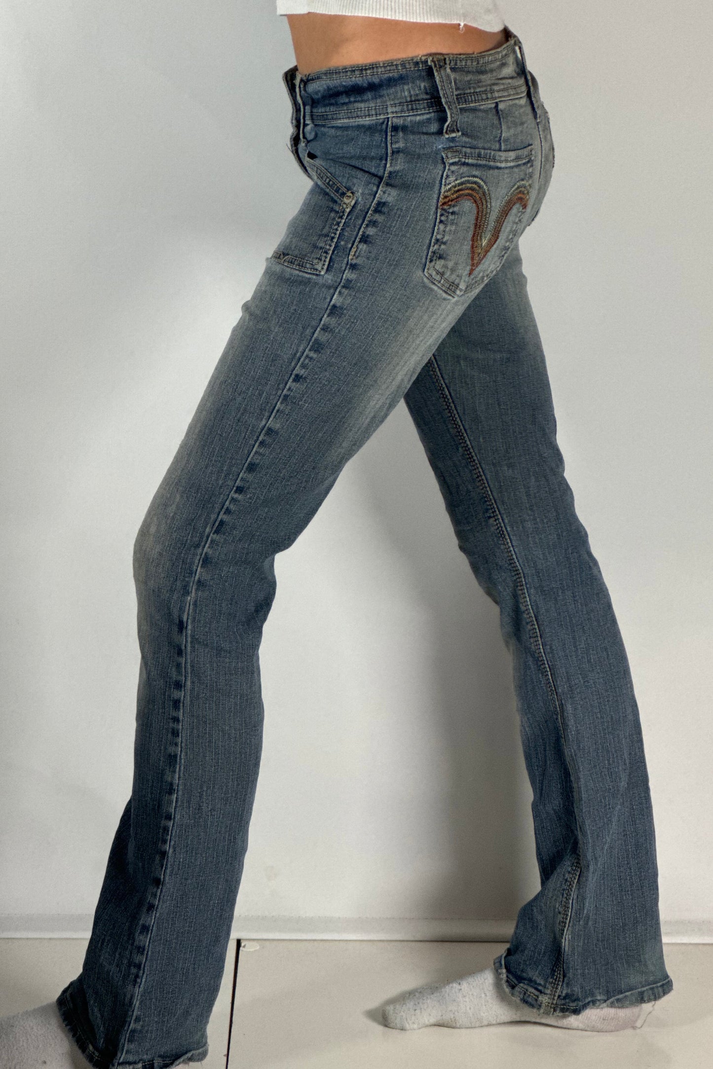 Lågmidjade jeans stl: XS