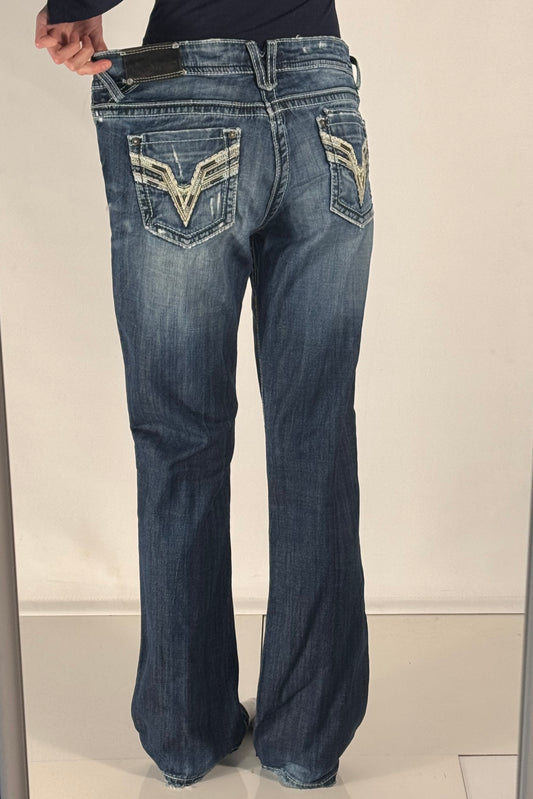 Lågmidjade jeans stl: M