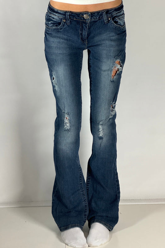 Lågmidjade jeans stl: S