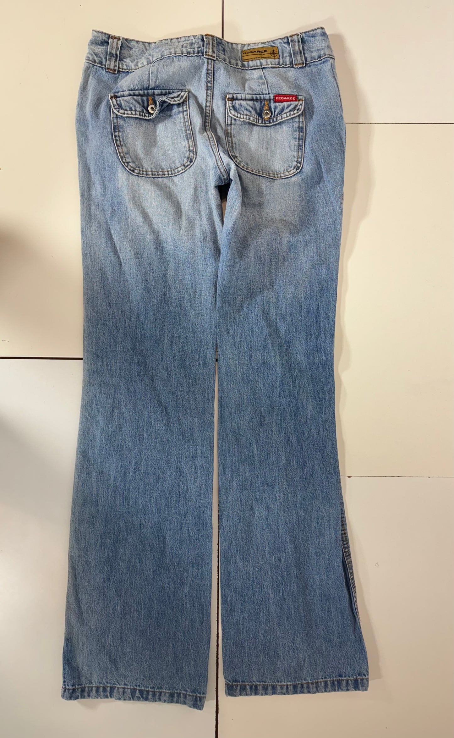 Lågmidjade jeans stl: S