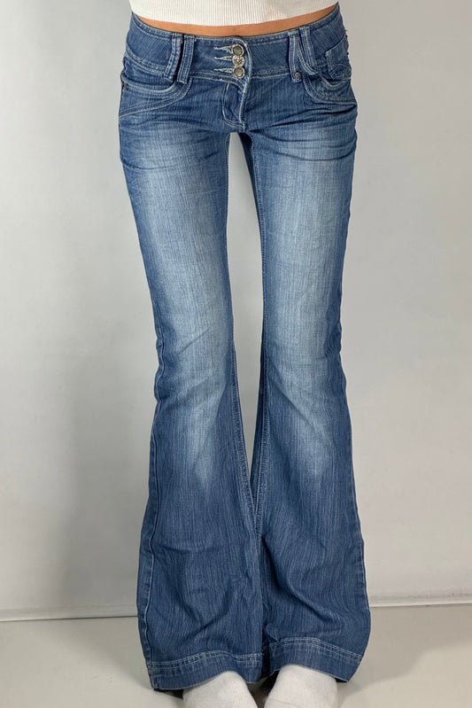 Lågmidjade jeans stl: XS