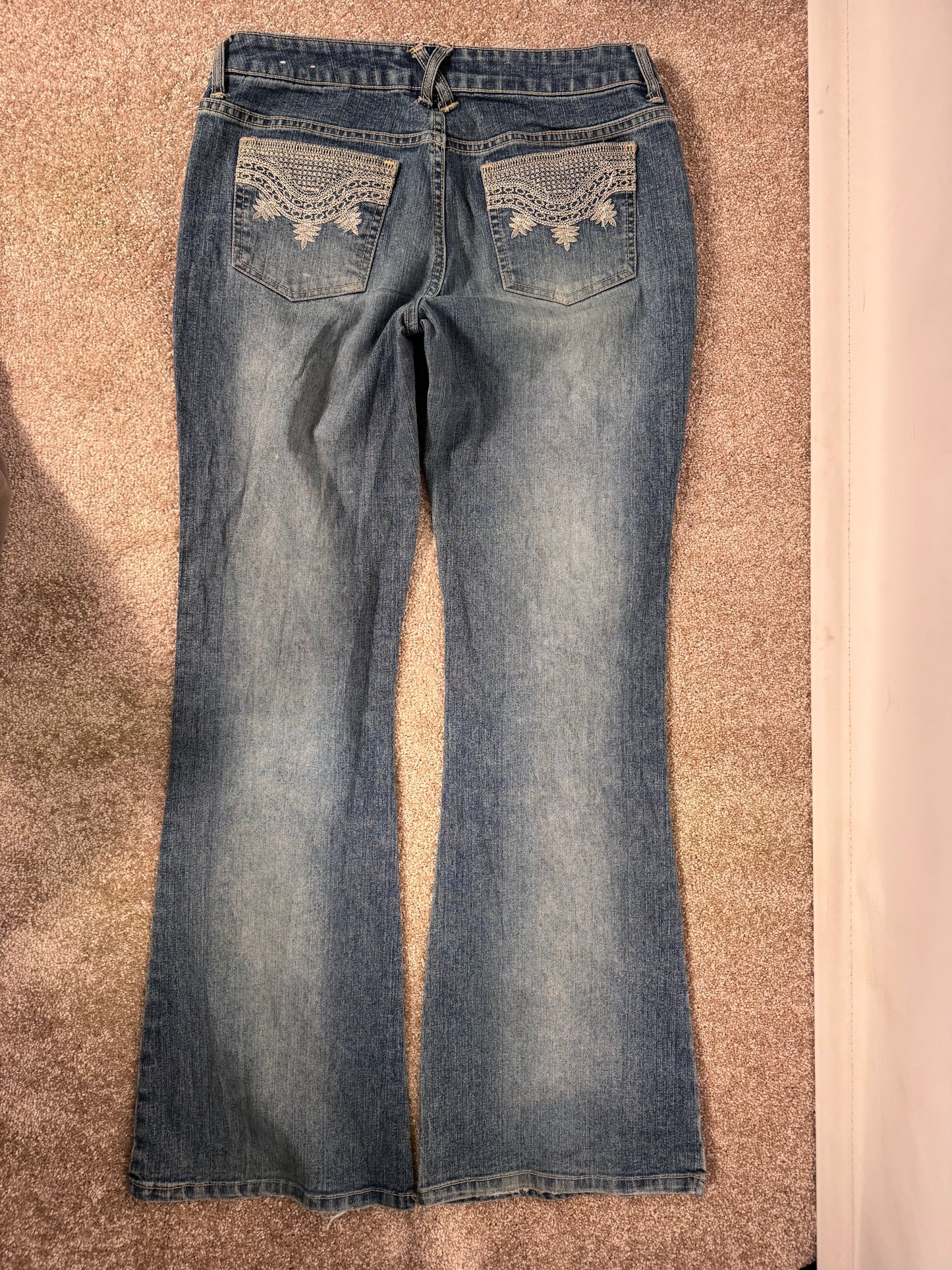 Lågmidjade jeans stl: S
