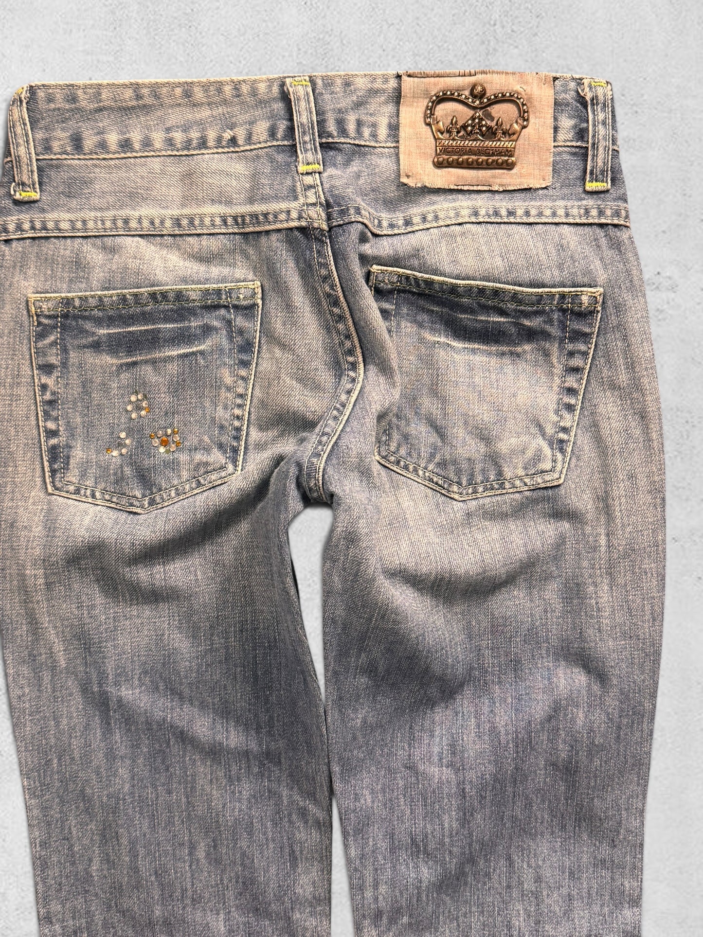 Lågmidjade jeans stl: XXXS