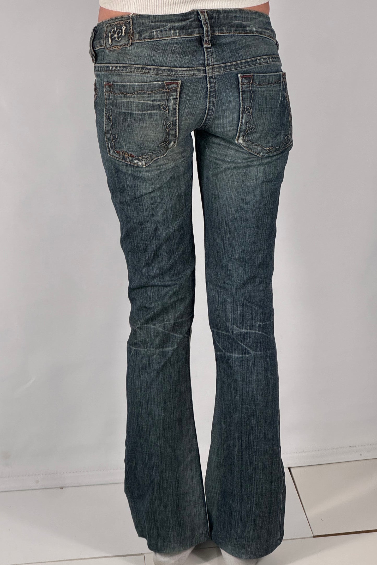 Lågmidjade jeans stl: XXS