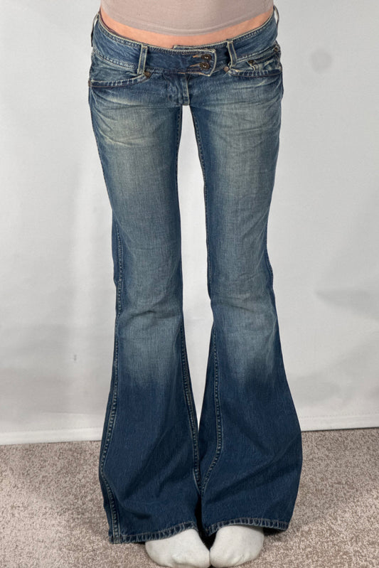 Lågmidjade jeans stl: XS/S