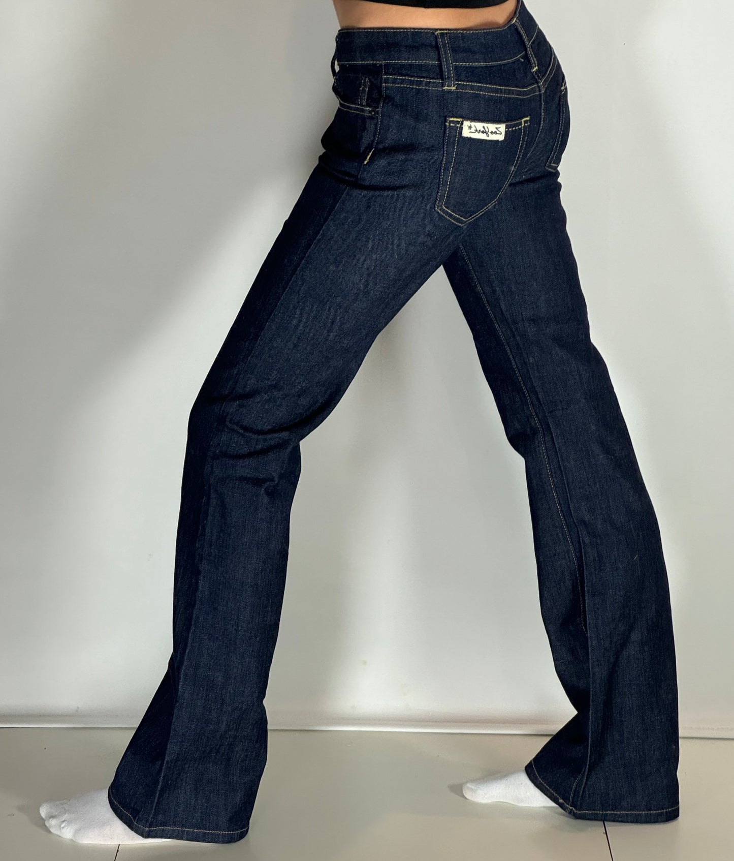 Lågmidjade jeans stl: S