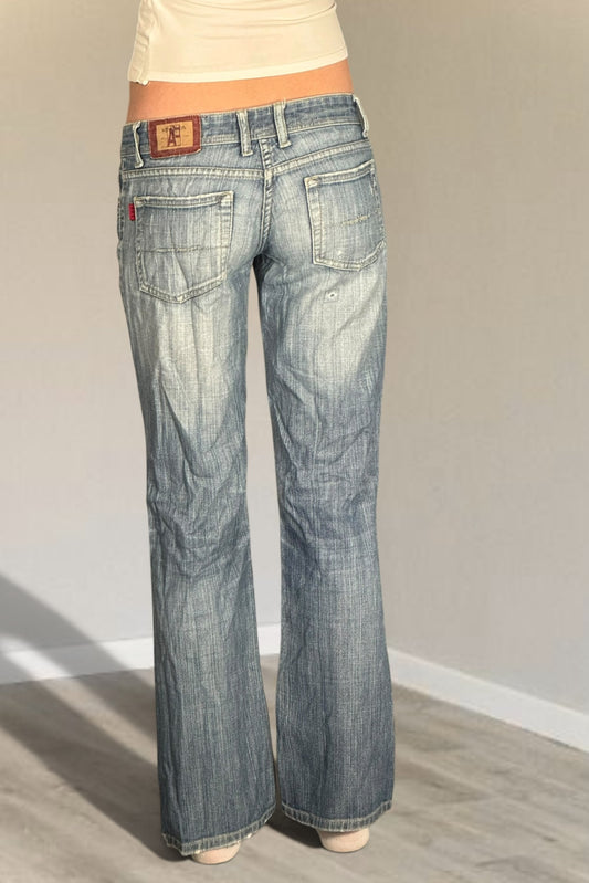 Lågmidjade jeans stl: XS