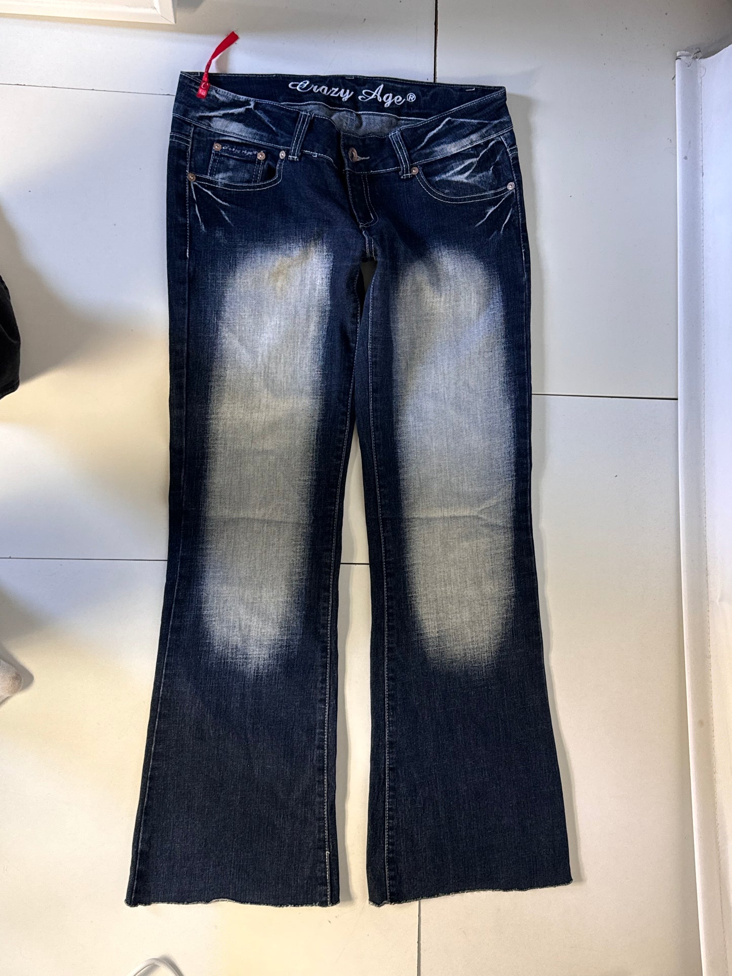 Lågmidjade jeans stl: S