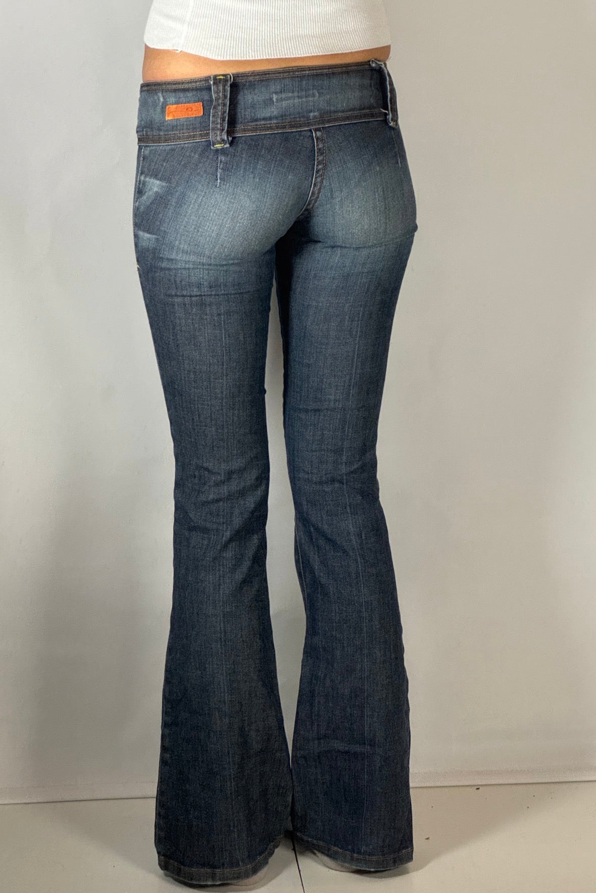 Lågmidjade jeans stl: XXS/XS