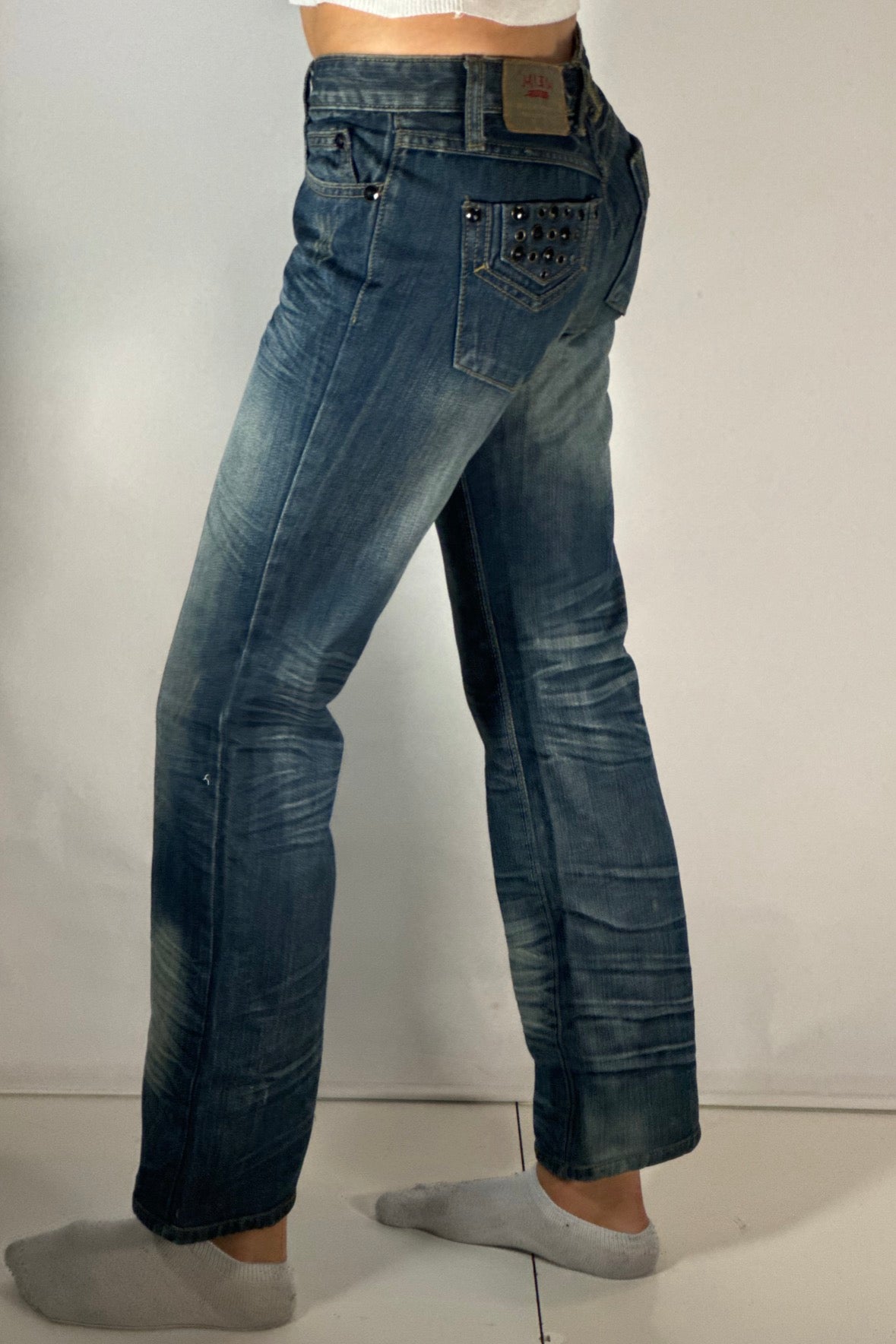 Lågmidjade jeans stl: XXS