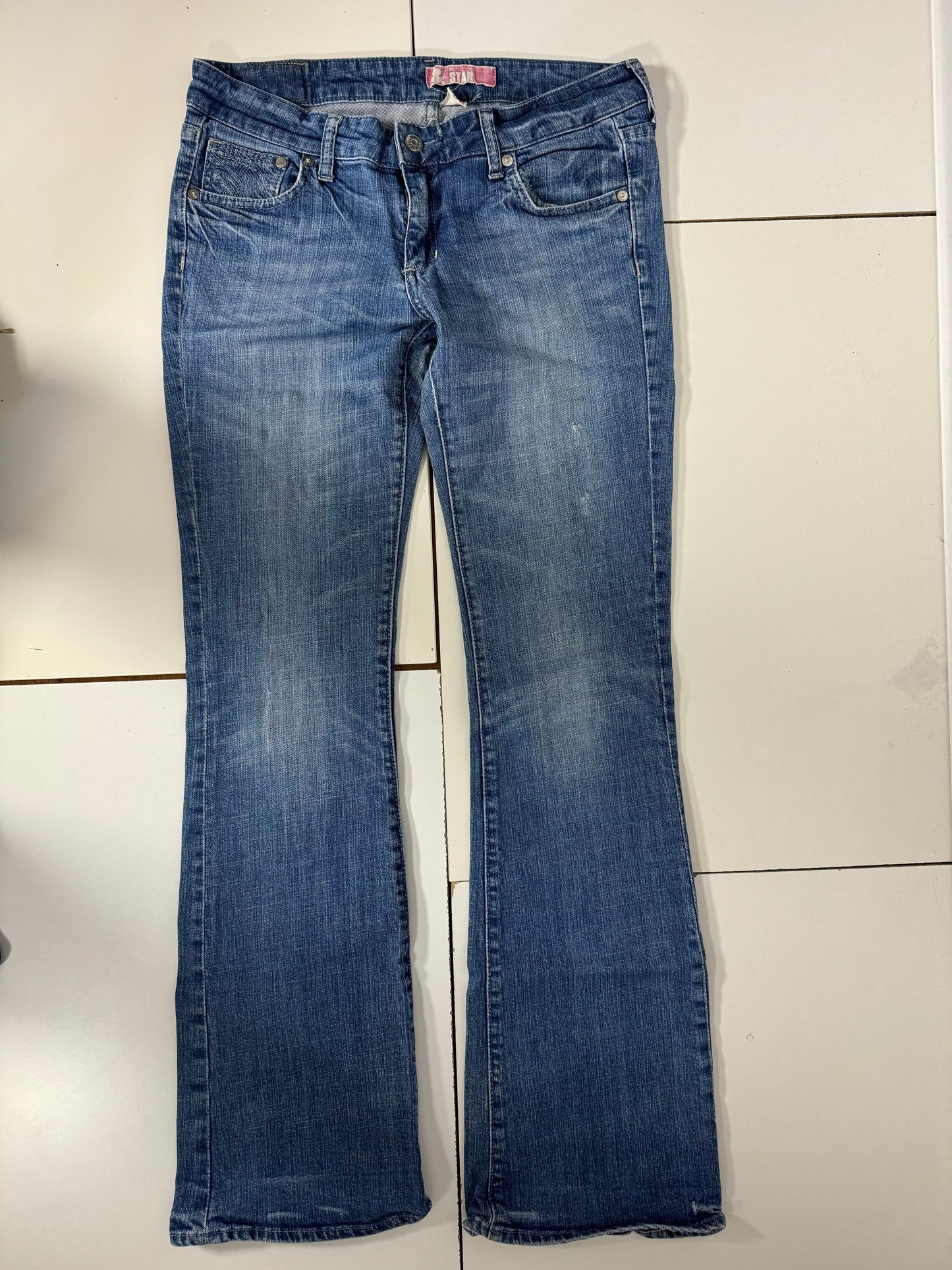 Lågmidjade jeans stl: S